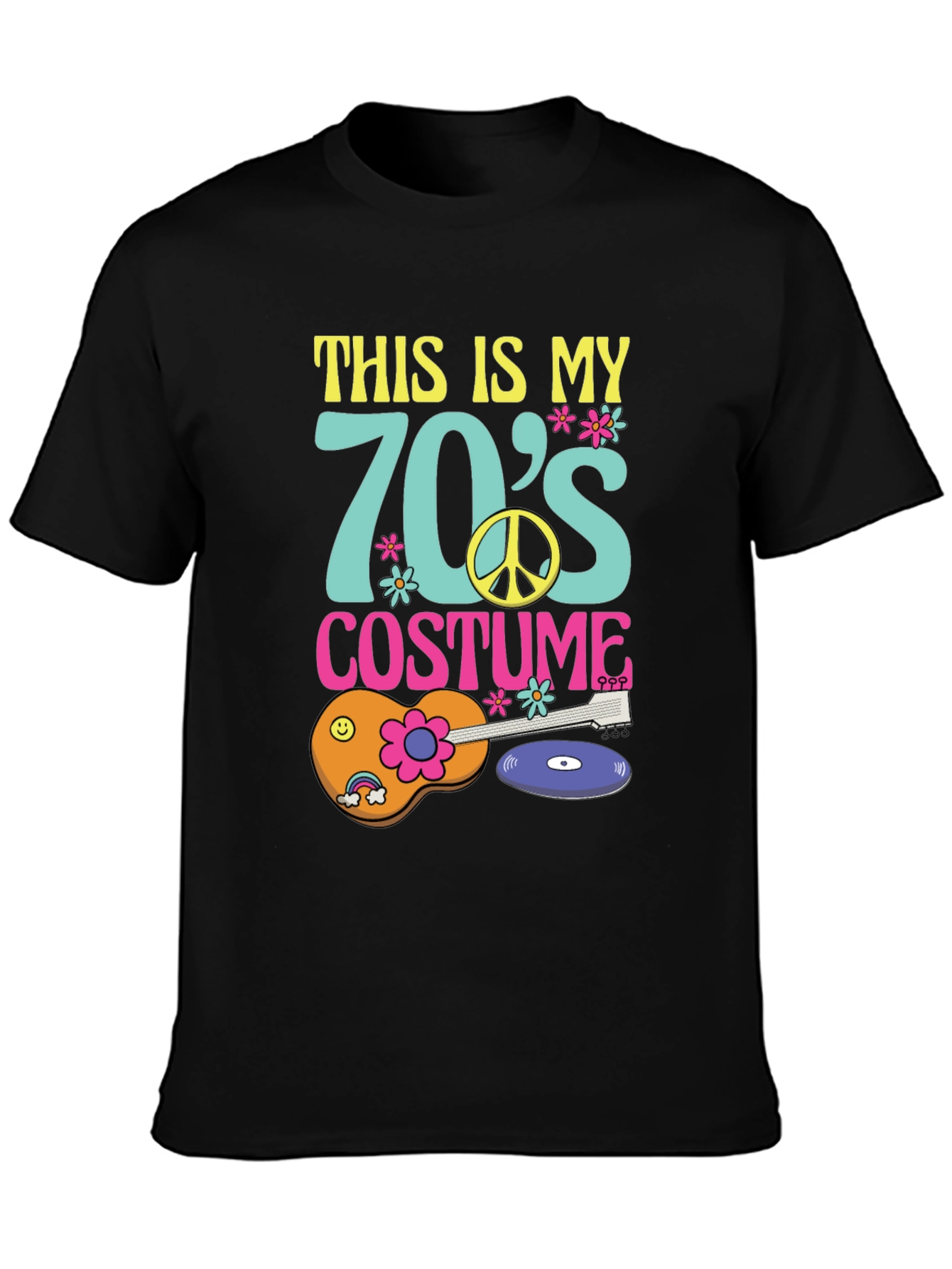 Retro 70s Costume T-Shirt - Hippie Style!