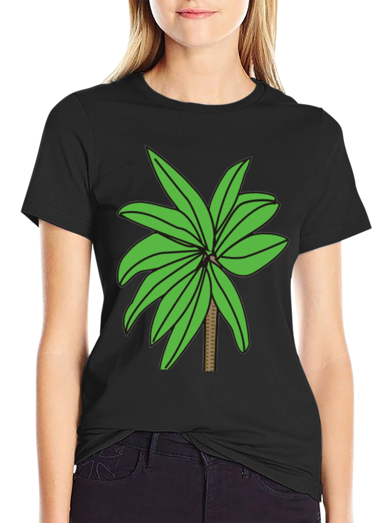 Tropical Palm Tree Graphic T-Shirt