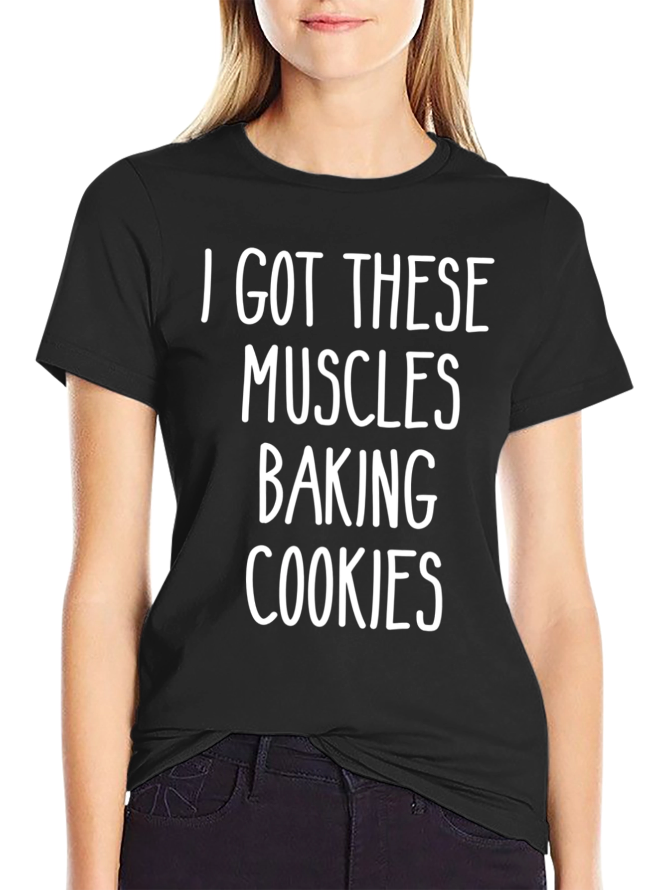 Funny Baking Muscles T-Shirt - Baker Gift Tee