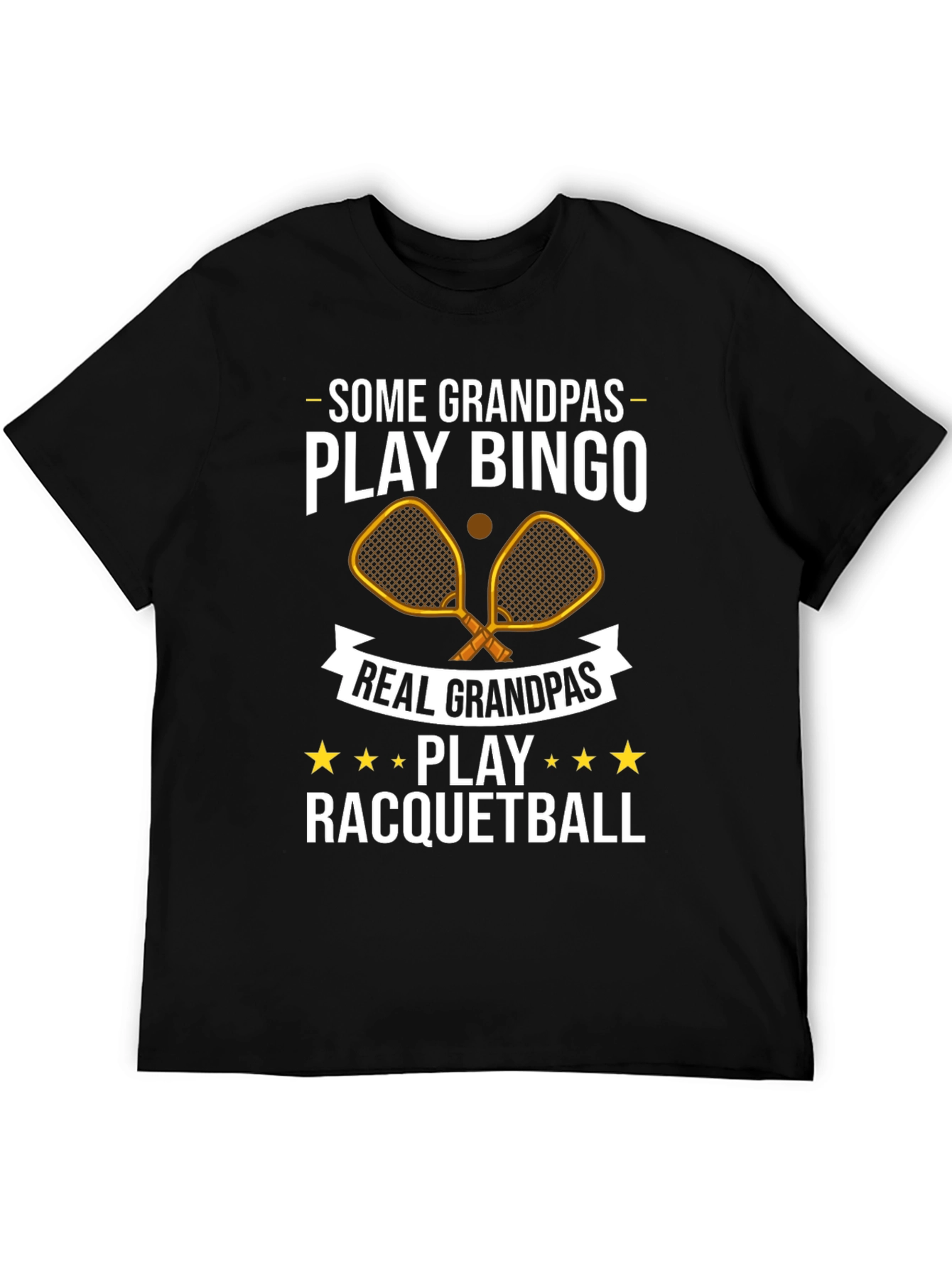 Funny Racquetball Grandpas T-Shirt