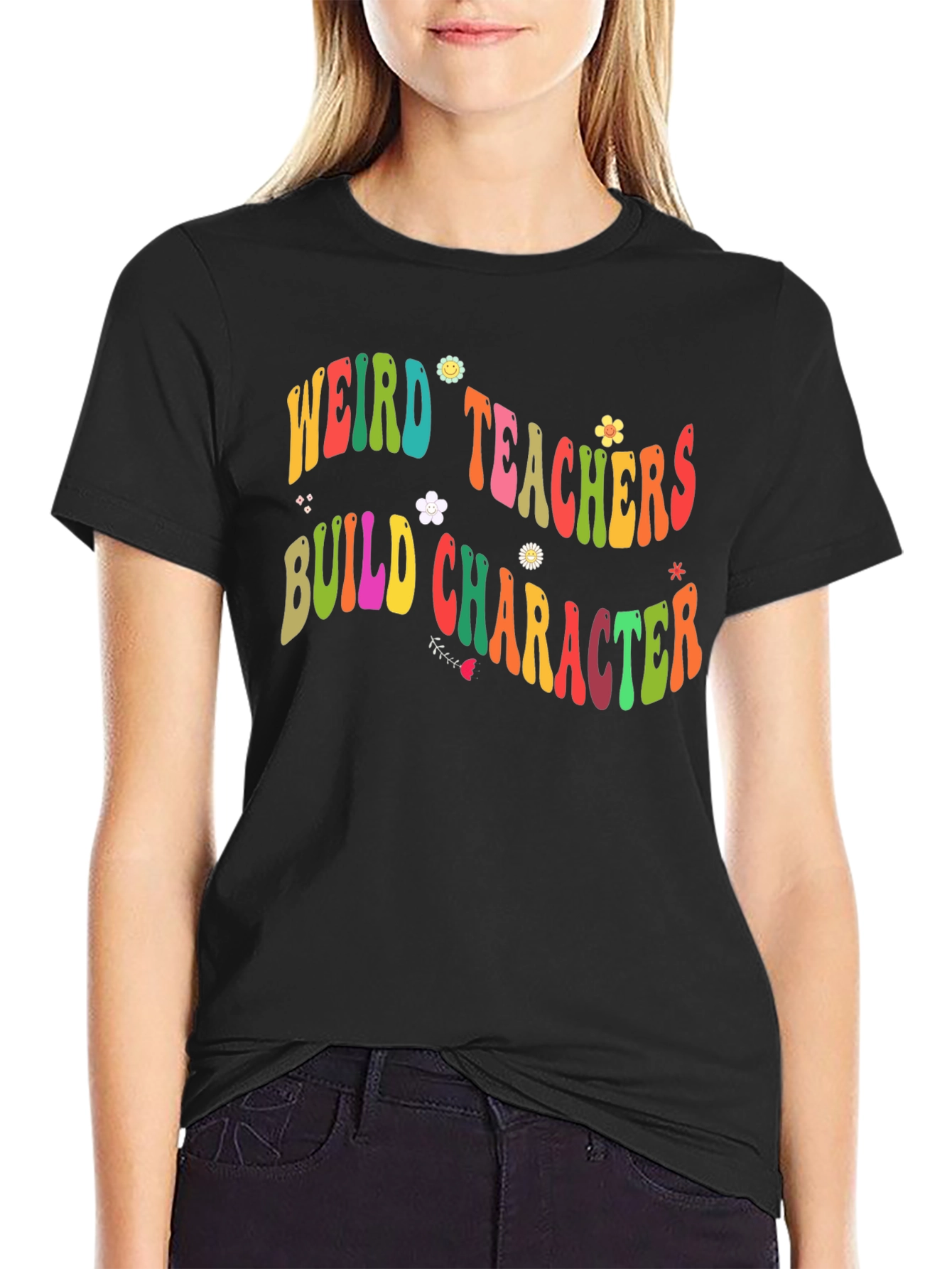 Weird Teachers Build Character T-Shirt