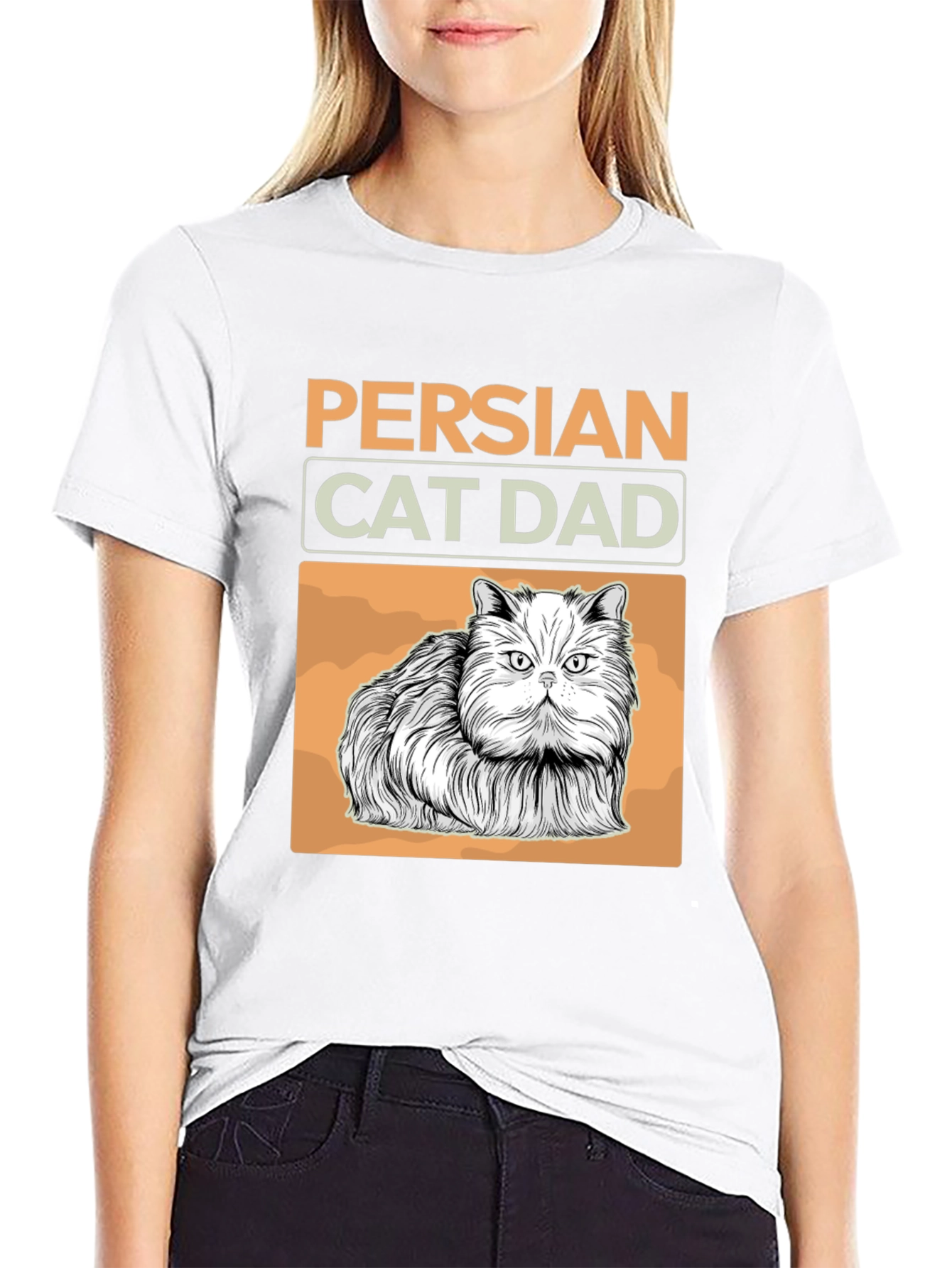 Persian Cat Dad T-Shirt
