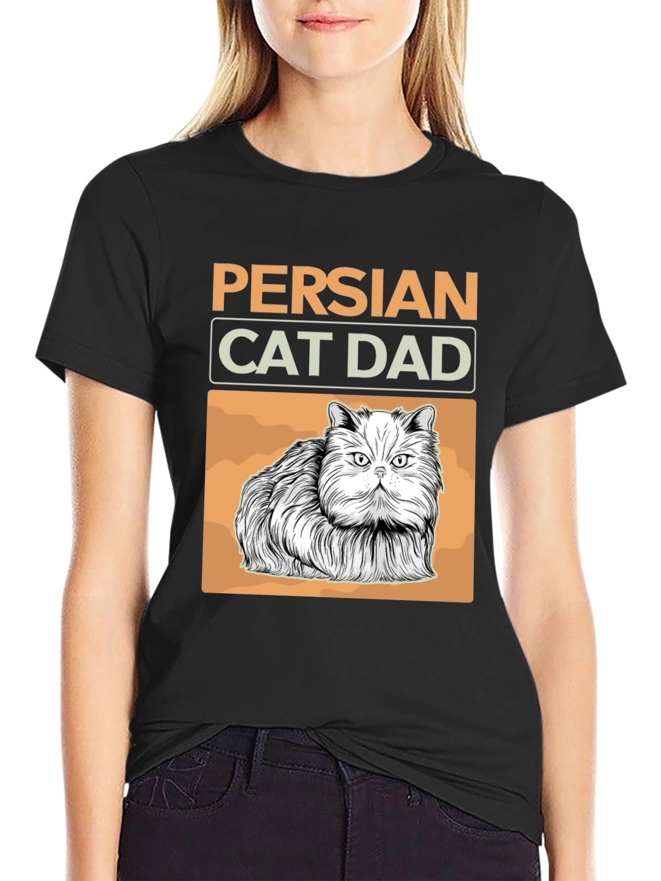 Persian Cat Dad T-Shirt