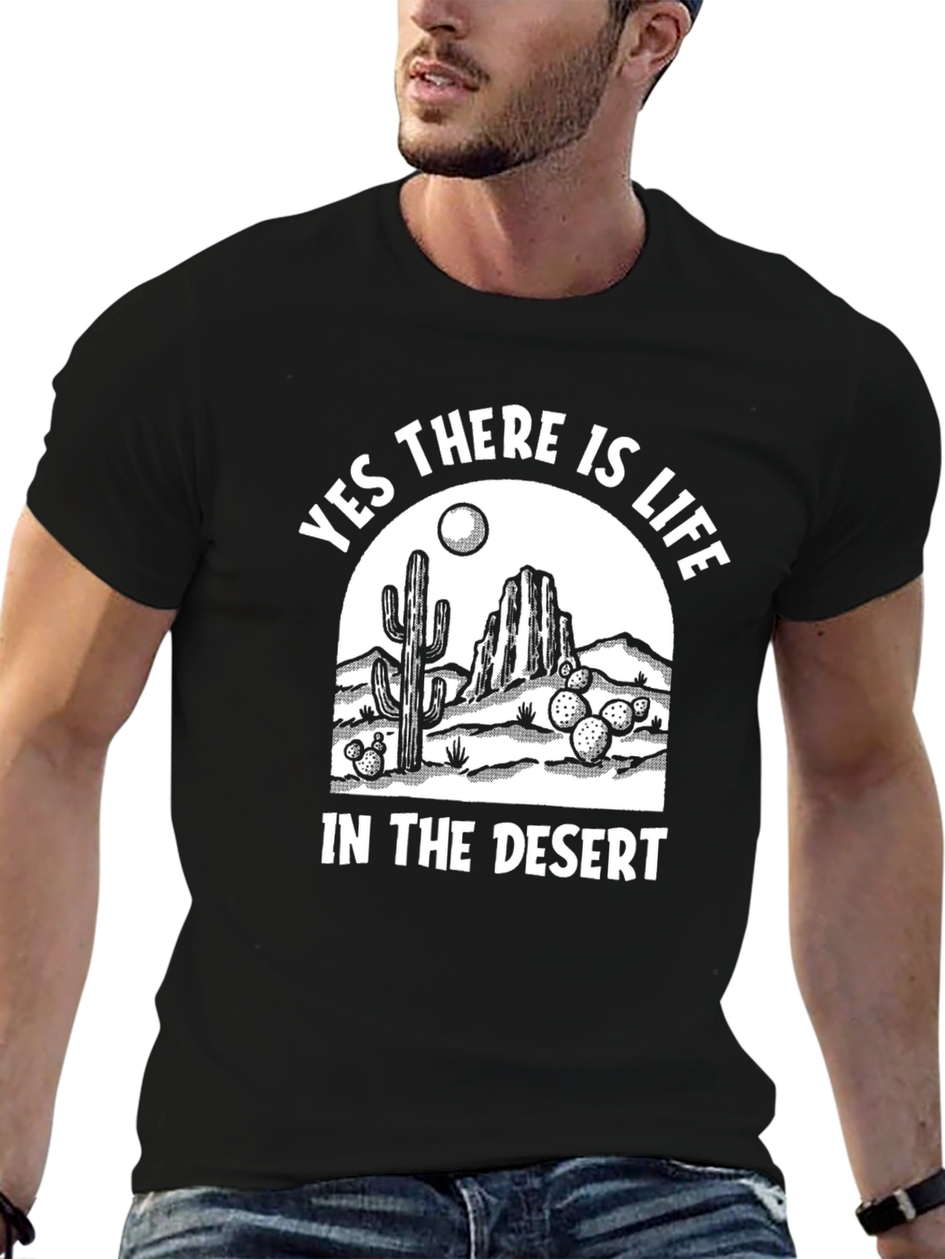 Desert Life T-Shirt - Cactus Graphic Tee