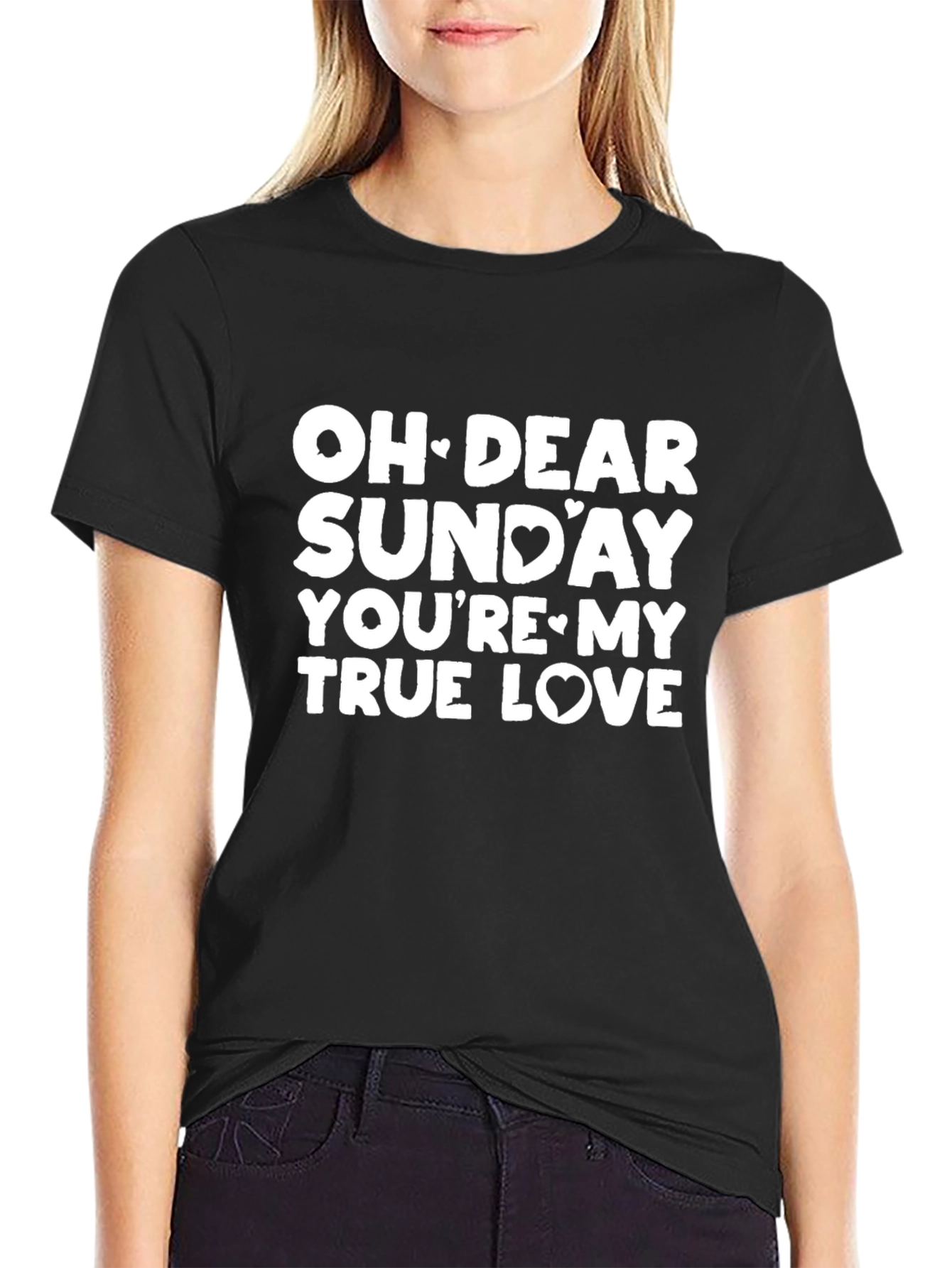 Oh Dear Sunday Graphic T-Shirt