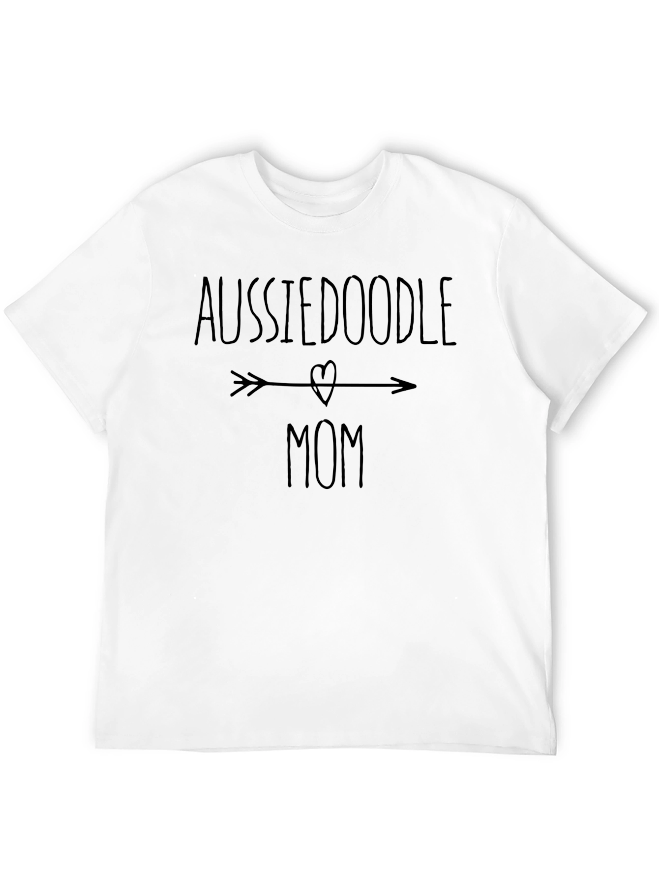 Aussiedoodle Mom T-Shirt Dog Lover Tee Casual Wear
