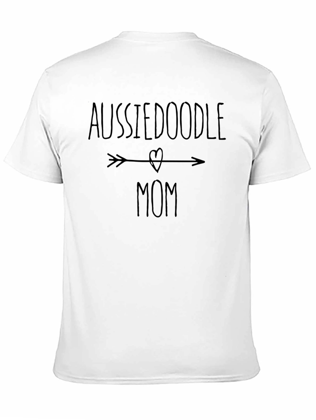 Aussiedoodle Mom T-Shirt Dog Lover Tee Casual Wear