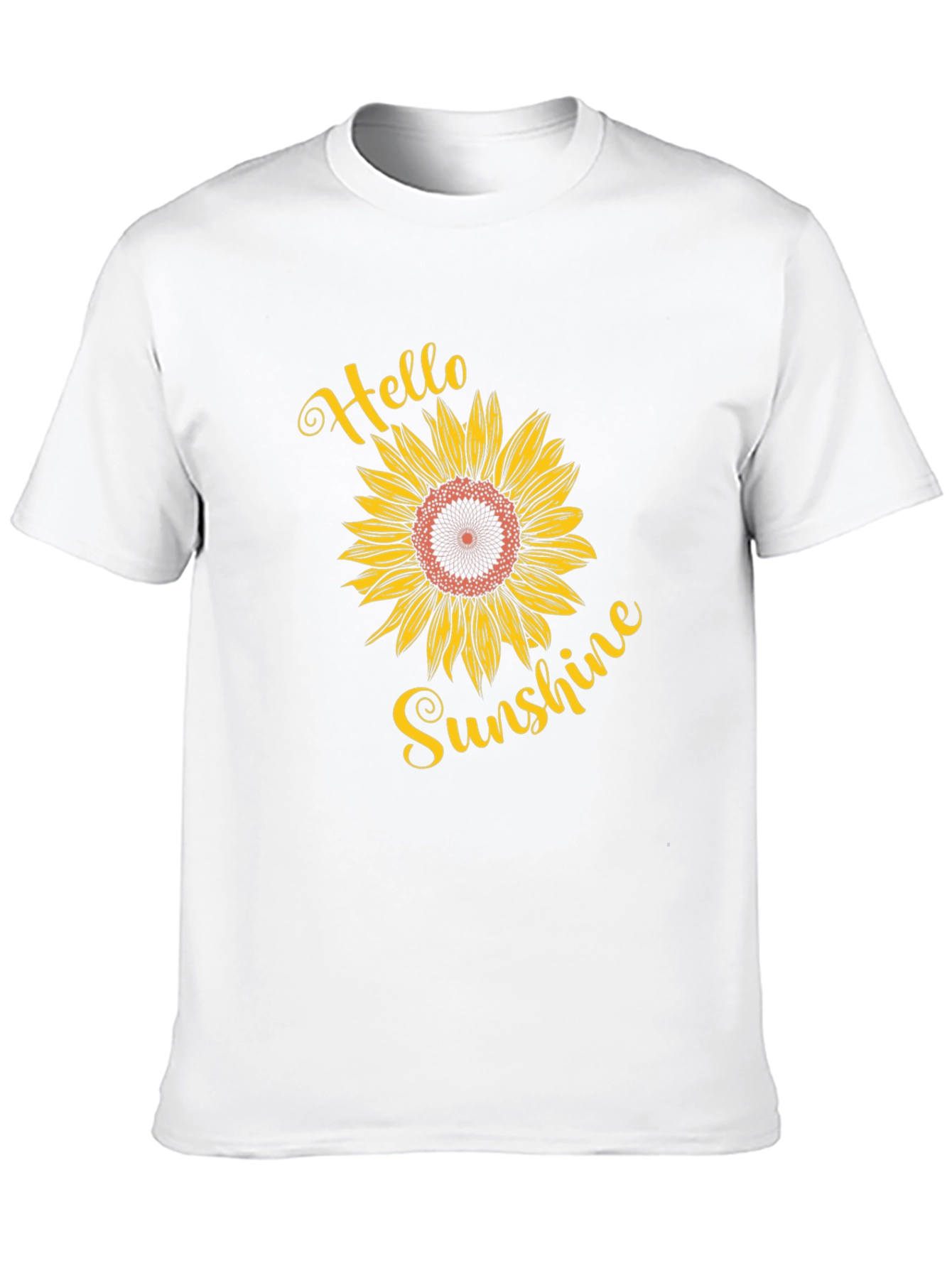 Hello Sunshine Sunflower Graphic Tee