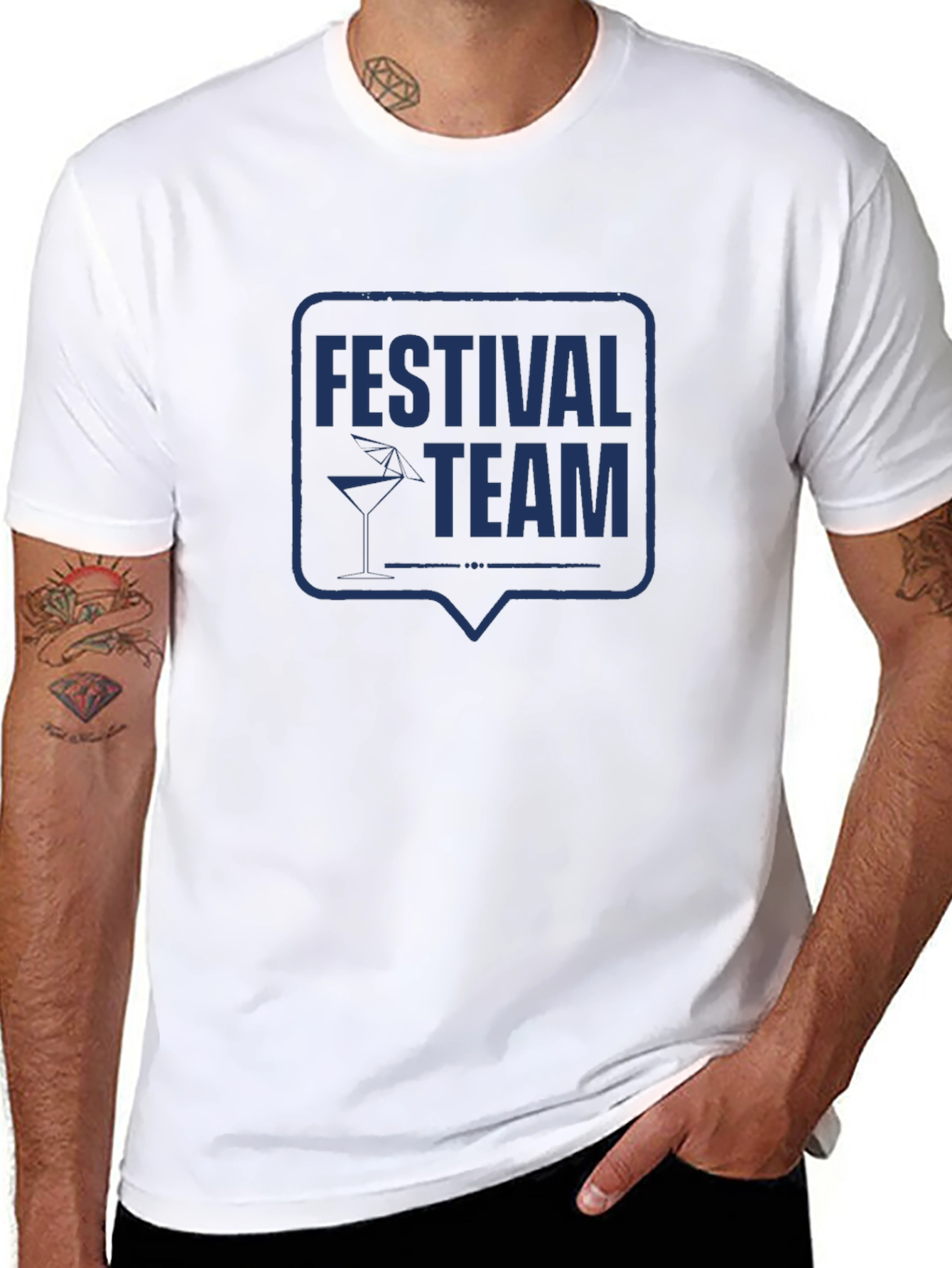 Festival Team T-Shirt -  Stylish Crew Apparel