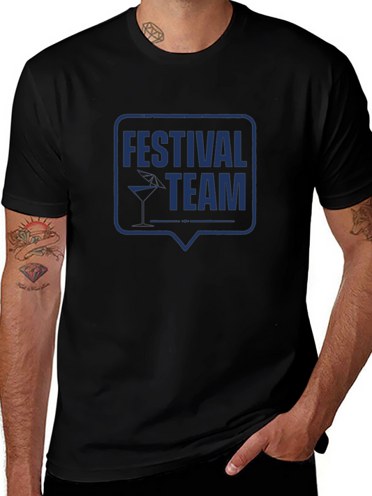 Festival Team T-Shirt -  Stylish Crew Apparel