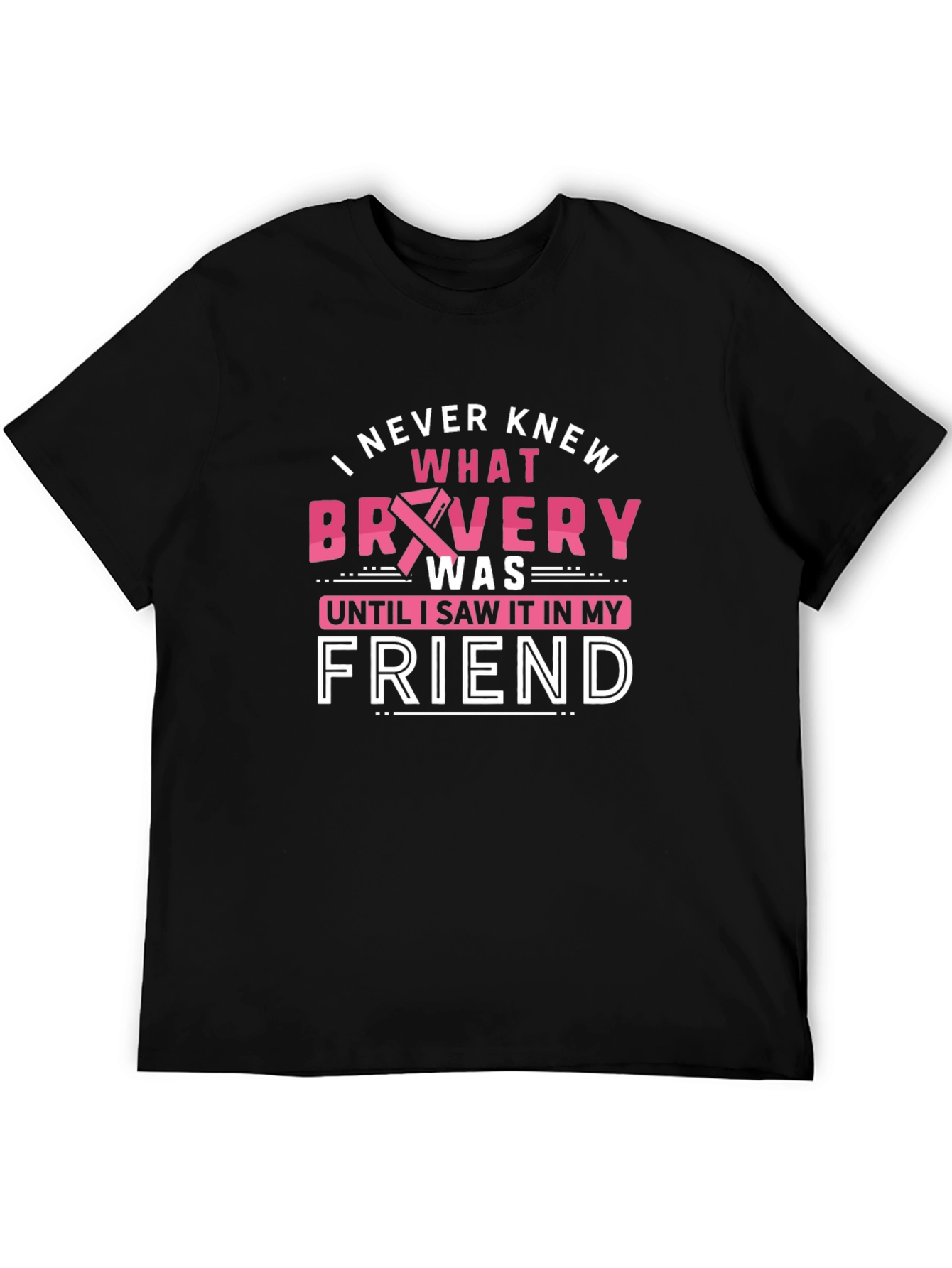 Bravery Breast Cancer Awareness T-Shirt