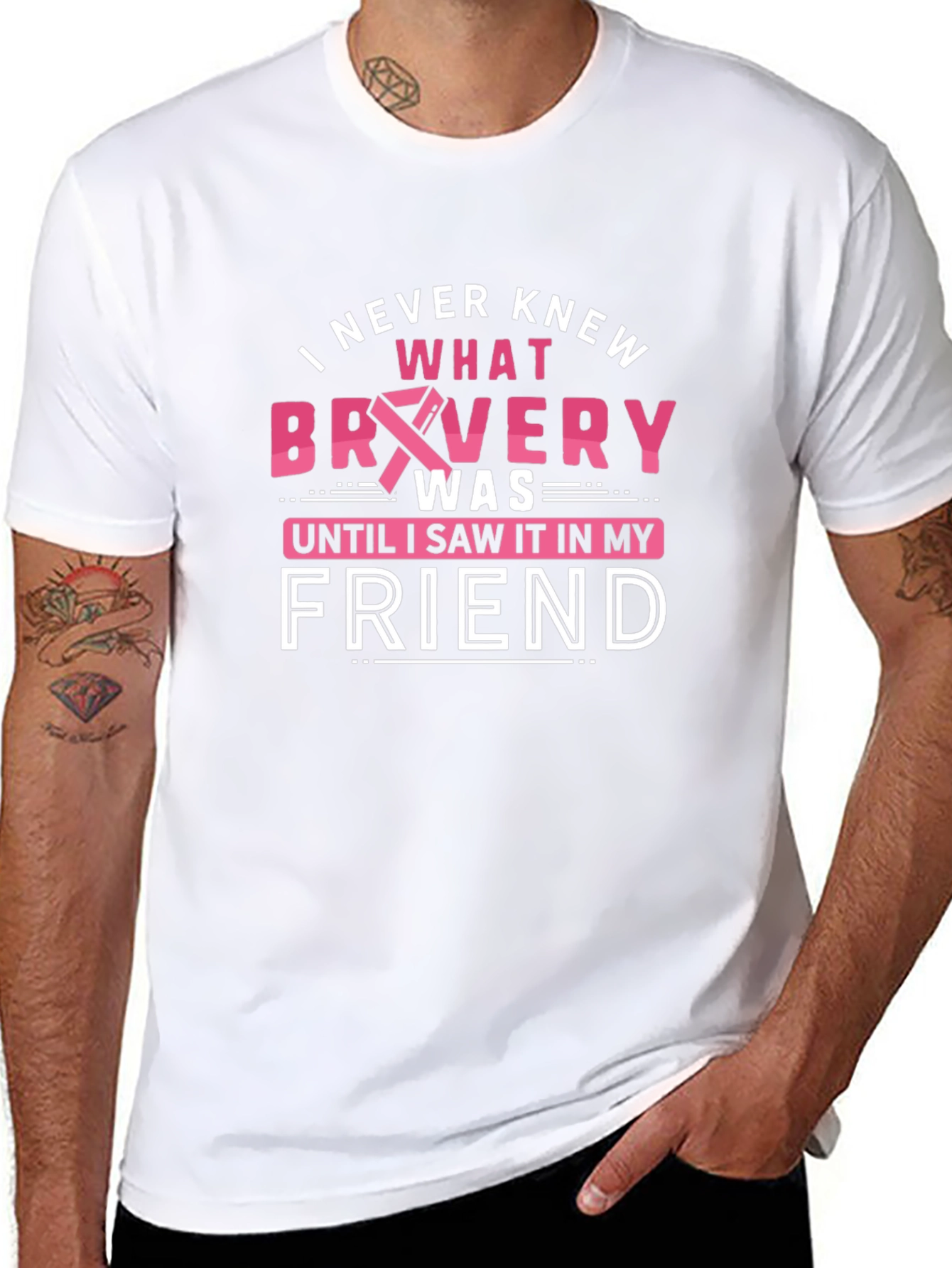 Bravery Breast Cancer Awareness T-Shirt