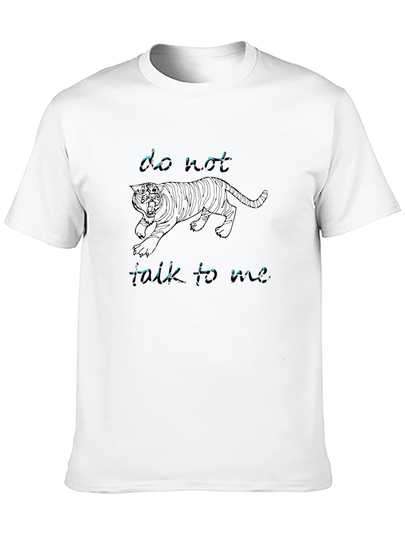 Do Not Talk To Me Tiger Graphic Tee