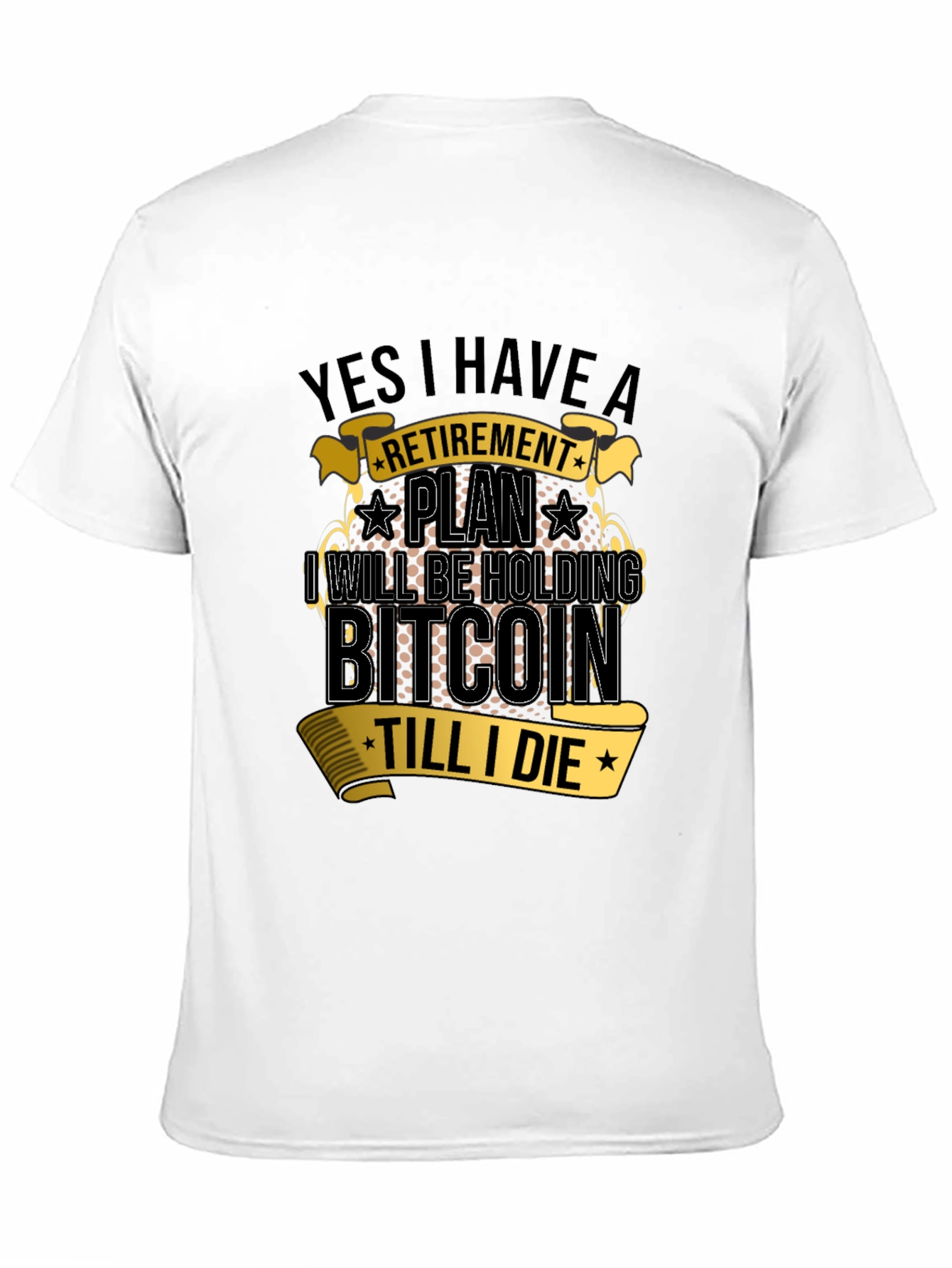 Bitcoin Retirement Plan Graphic Tee