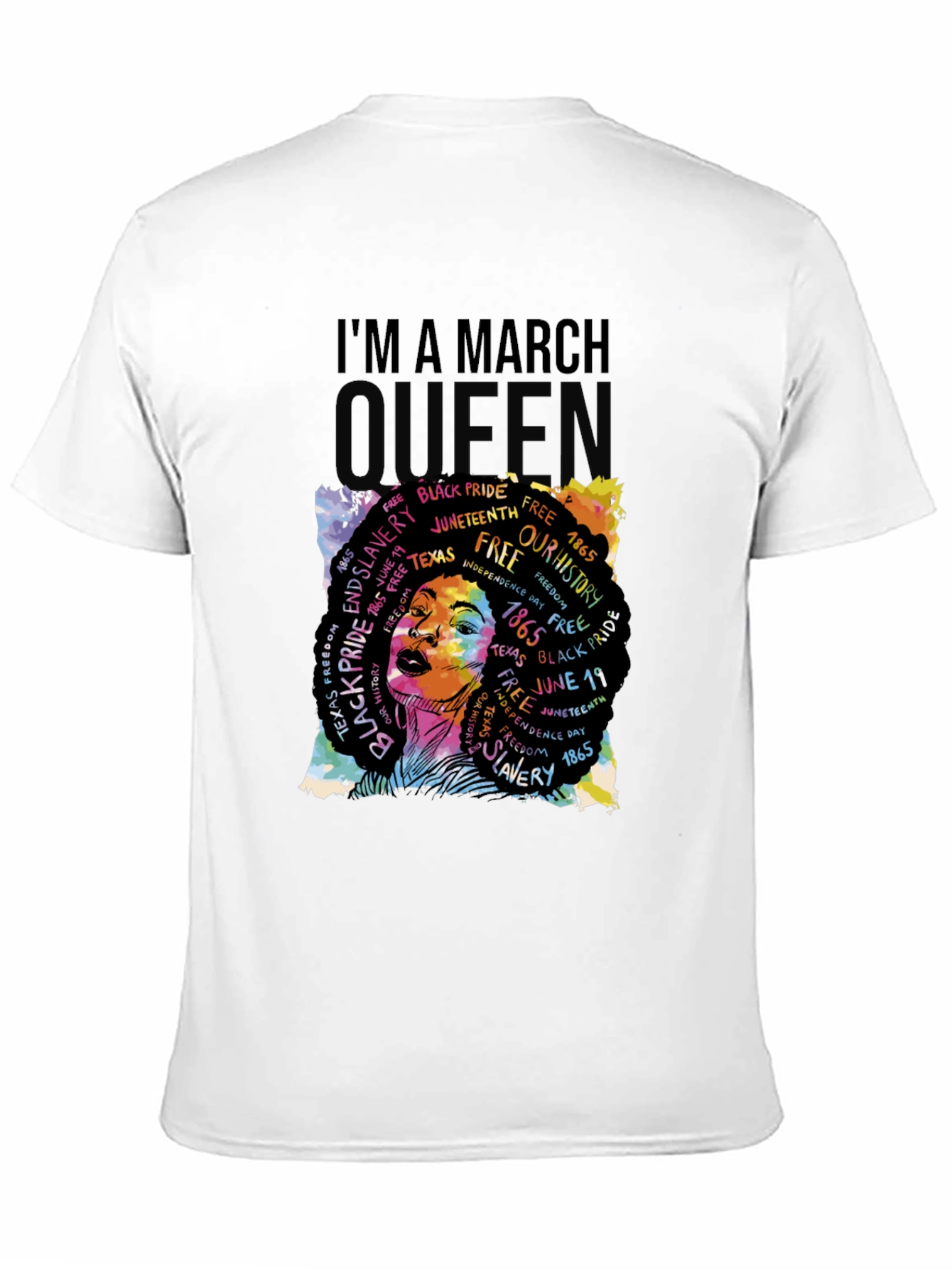 March Queen Black Pride Graphic Tee