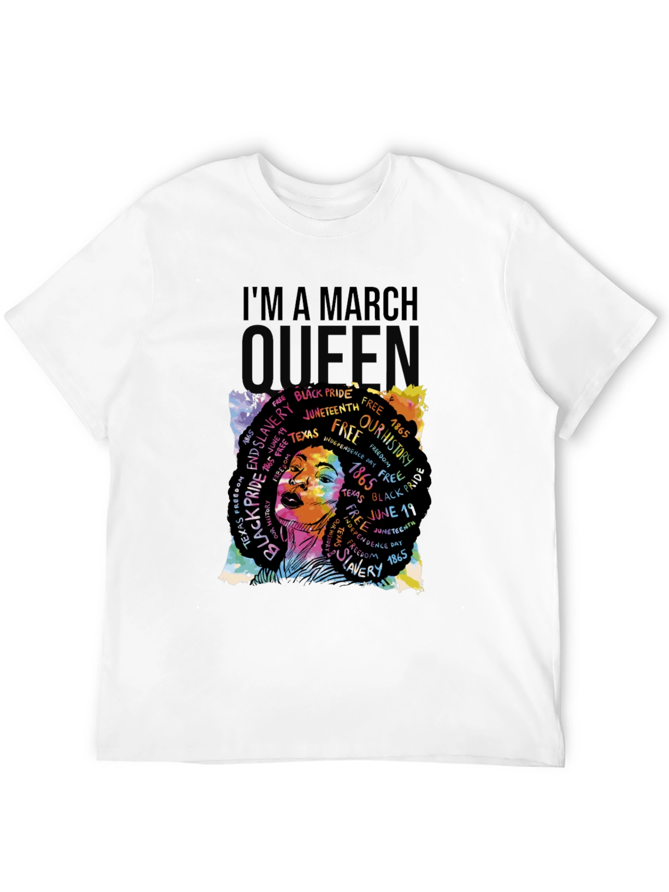 March Queen Black Pride Graphic Tee