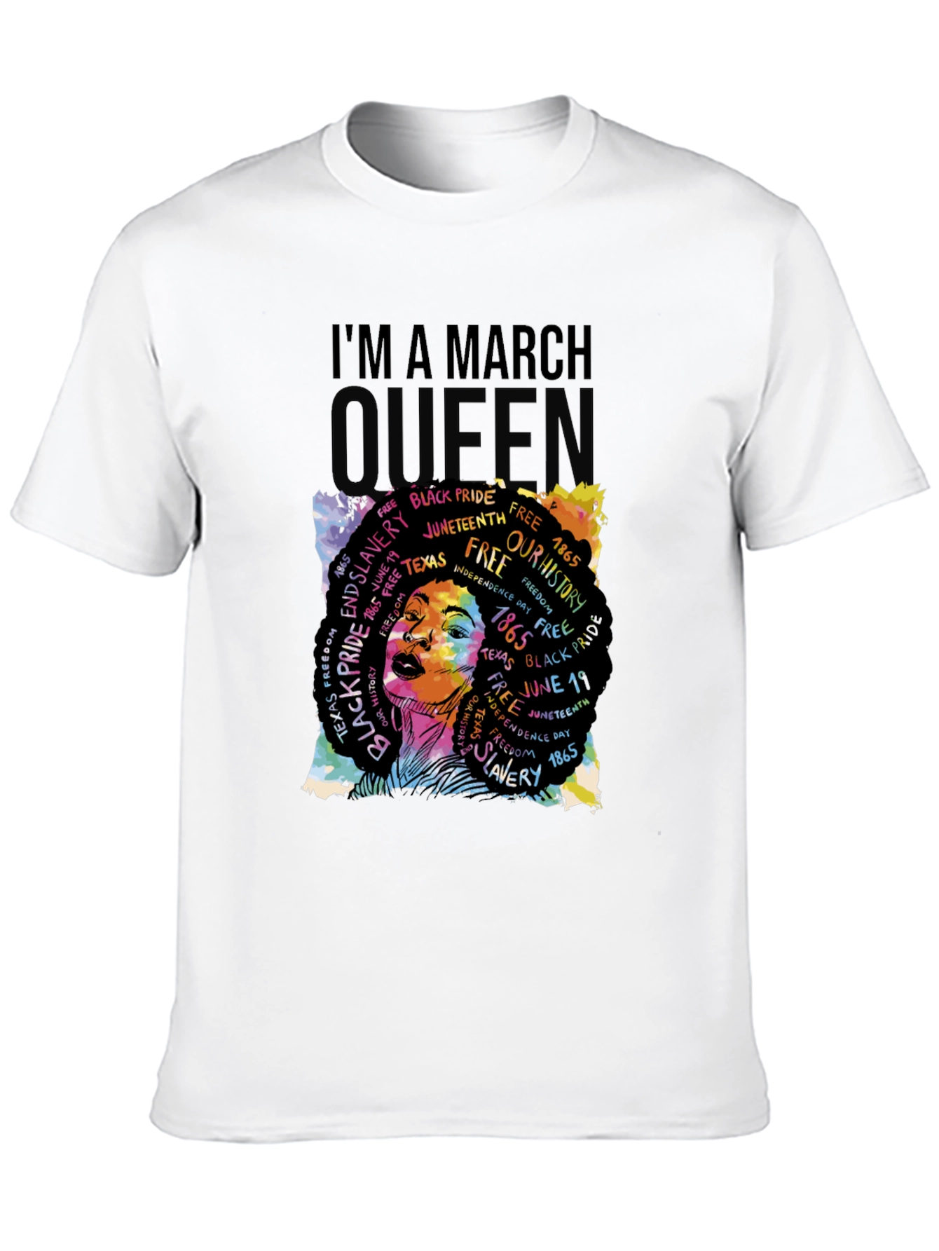March Queen Black Pride Graphic Tee