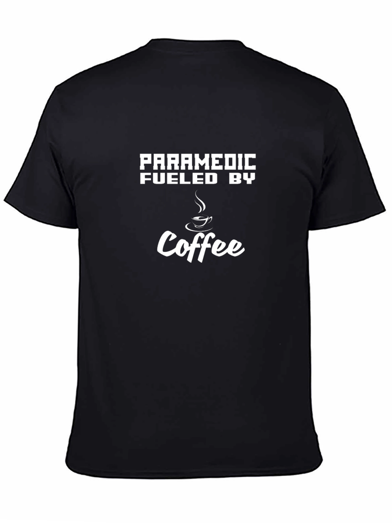 Paramedic Fuelled By Coffee Graphic T-Shirt