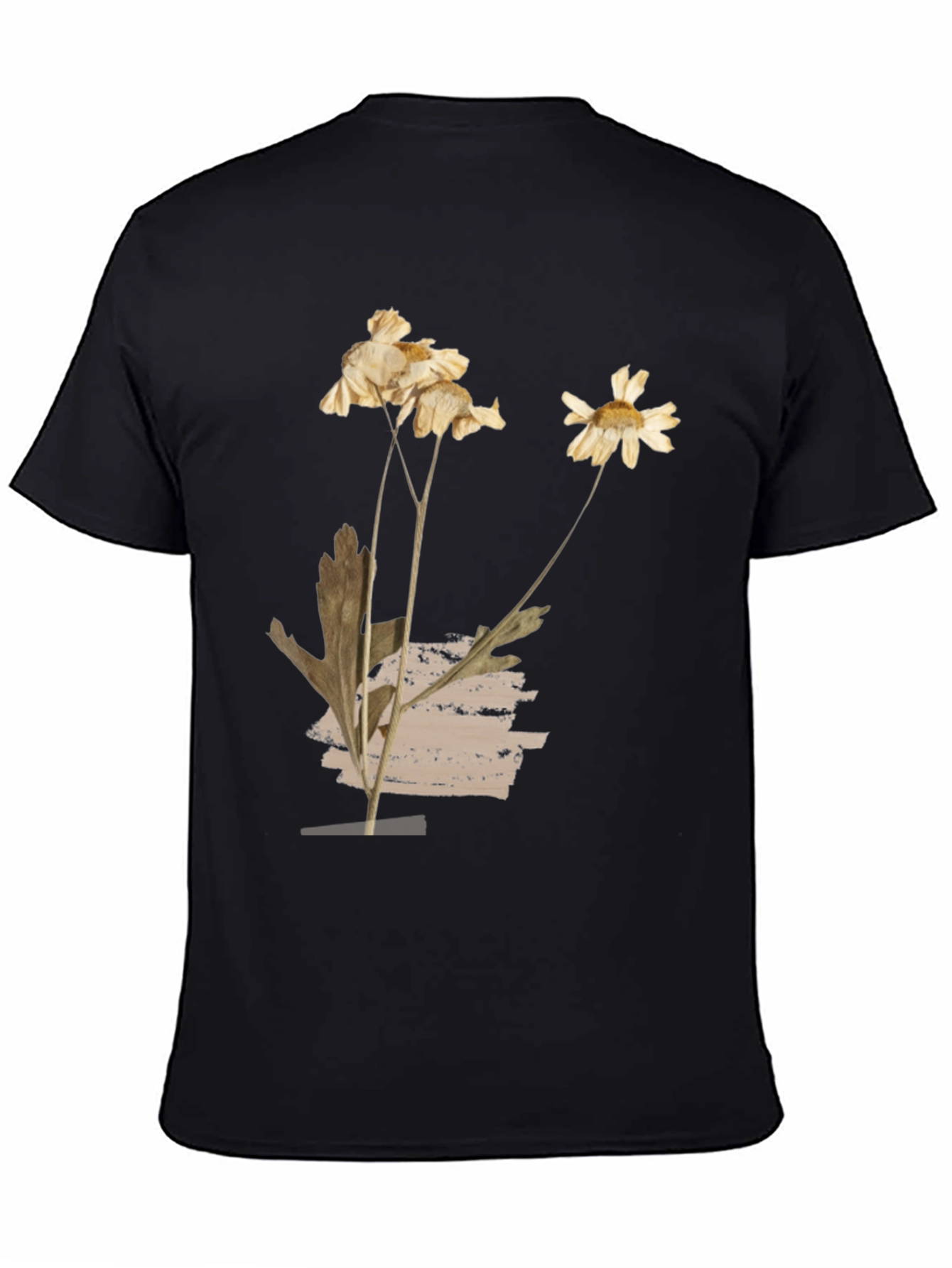 Floral Botanical Print Crew Neck T-Shirt