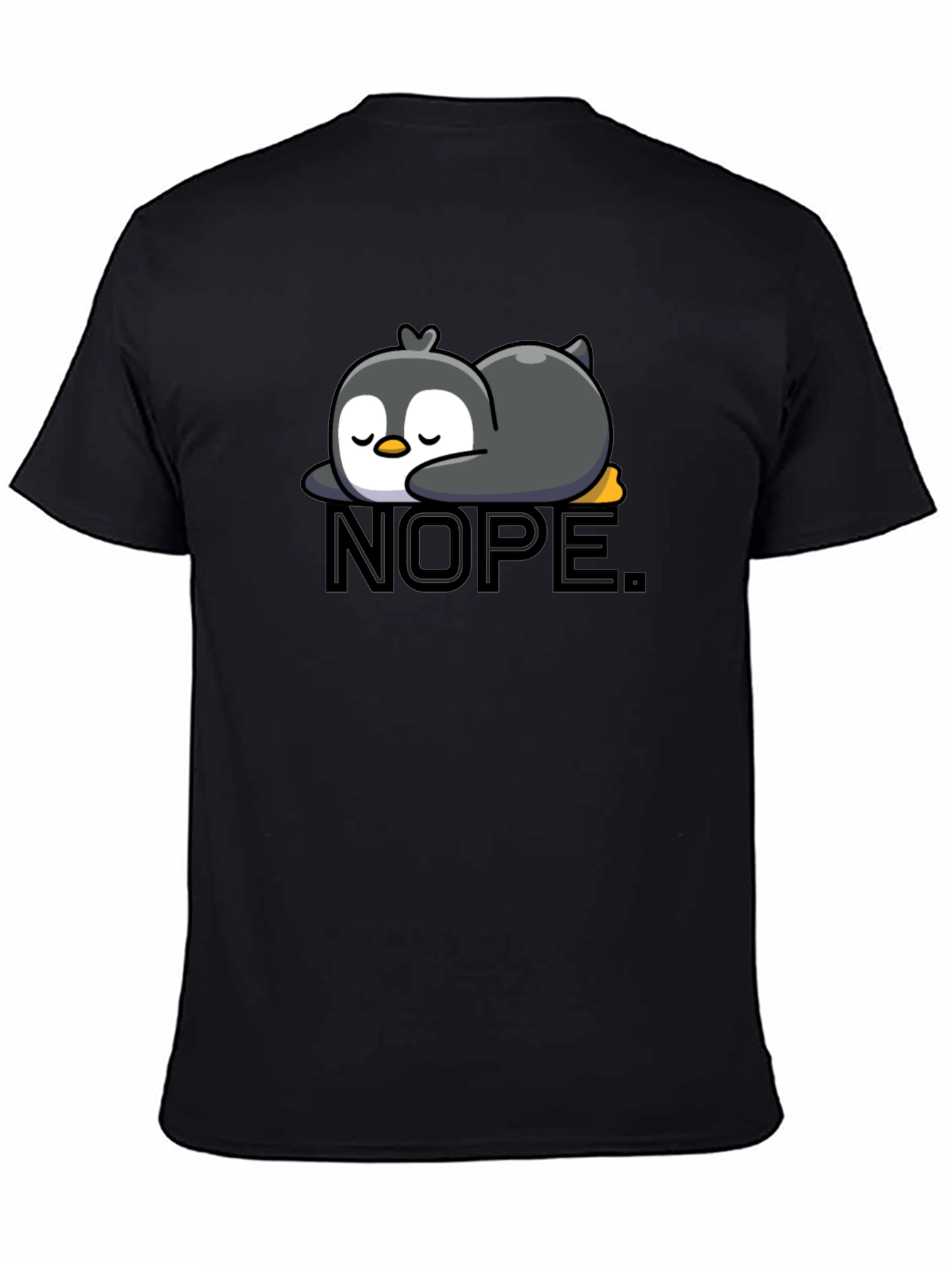 Nope Penguin T-Shirt - Relaxed Fit