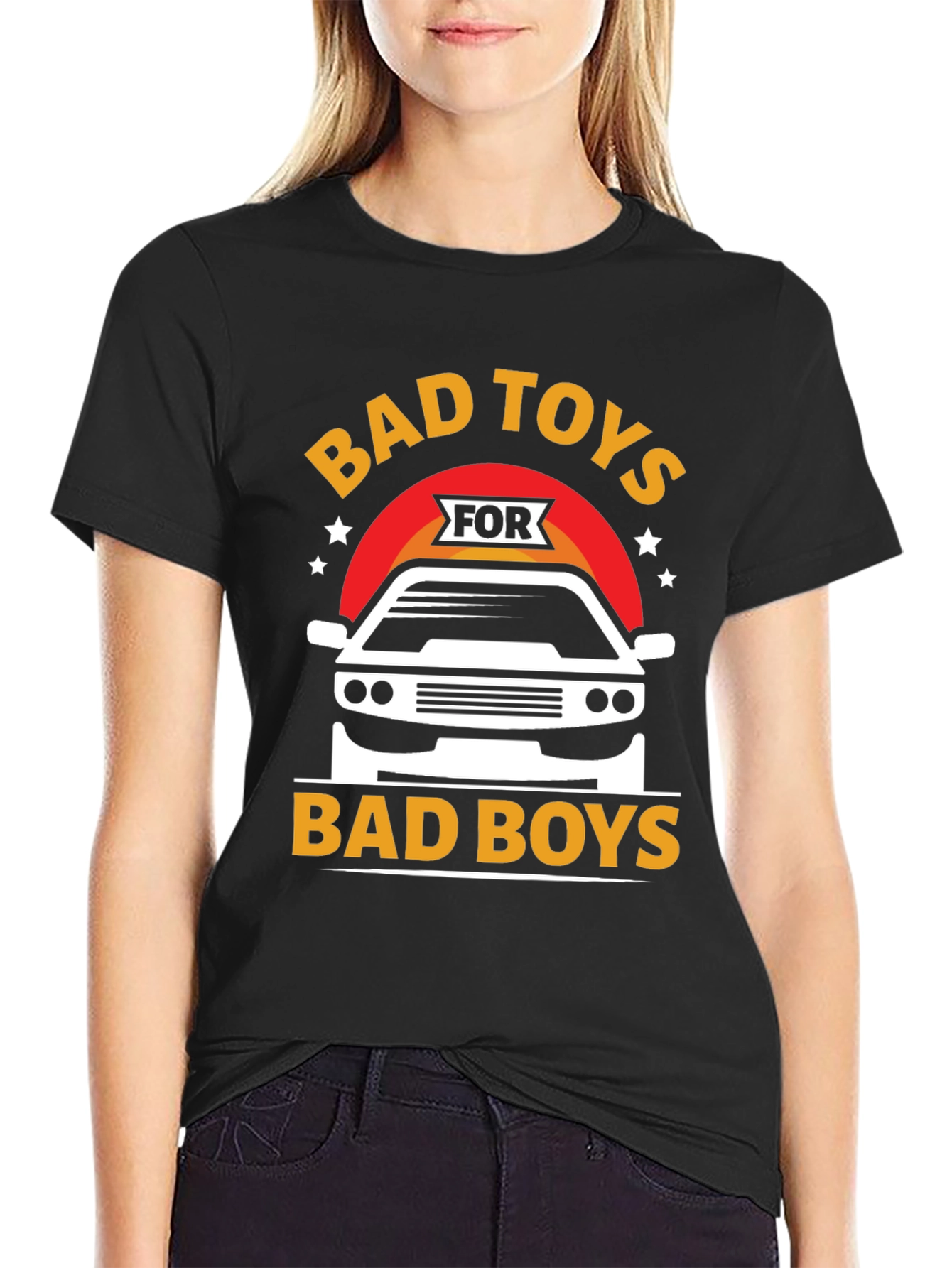 Bad Toys for Bad Boys T-Shirt: Car Design