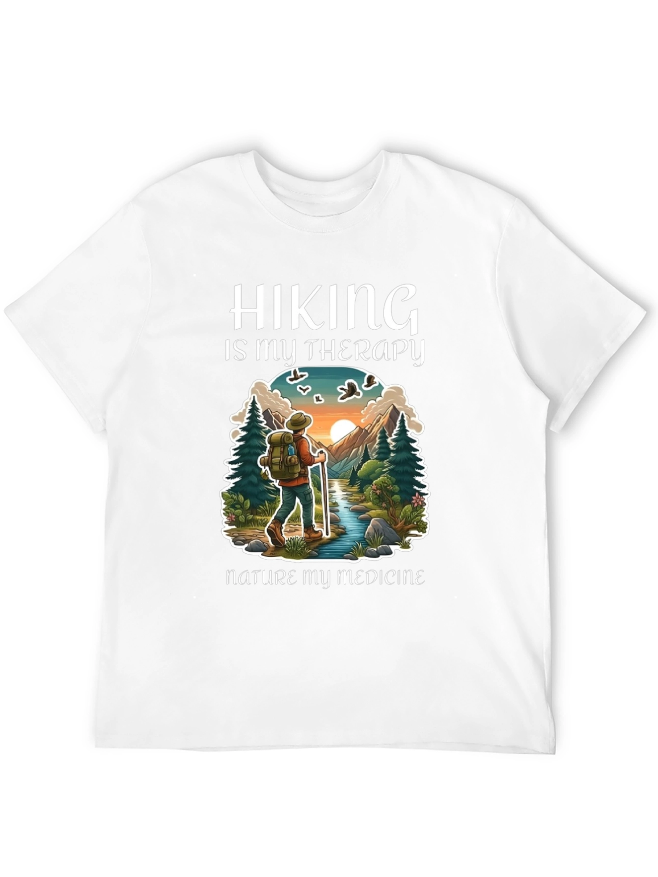 Hiking is My Therapy T-Shirt