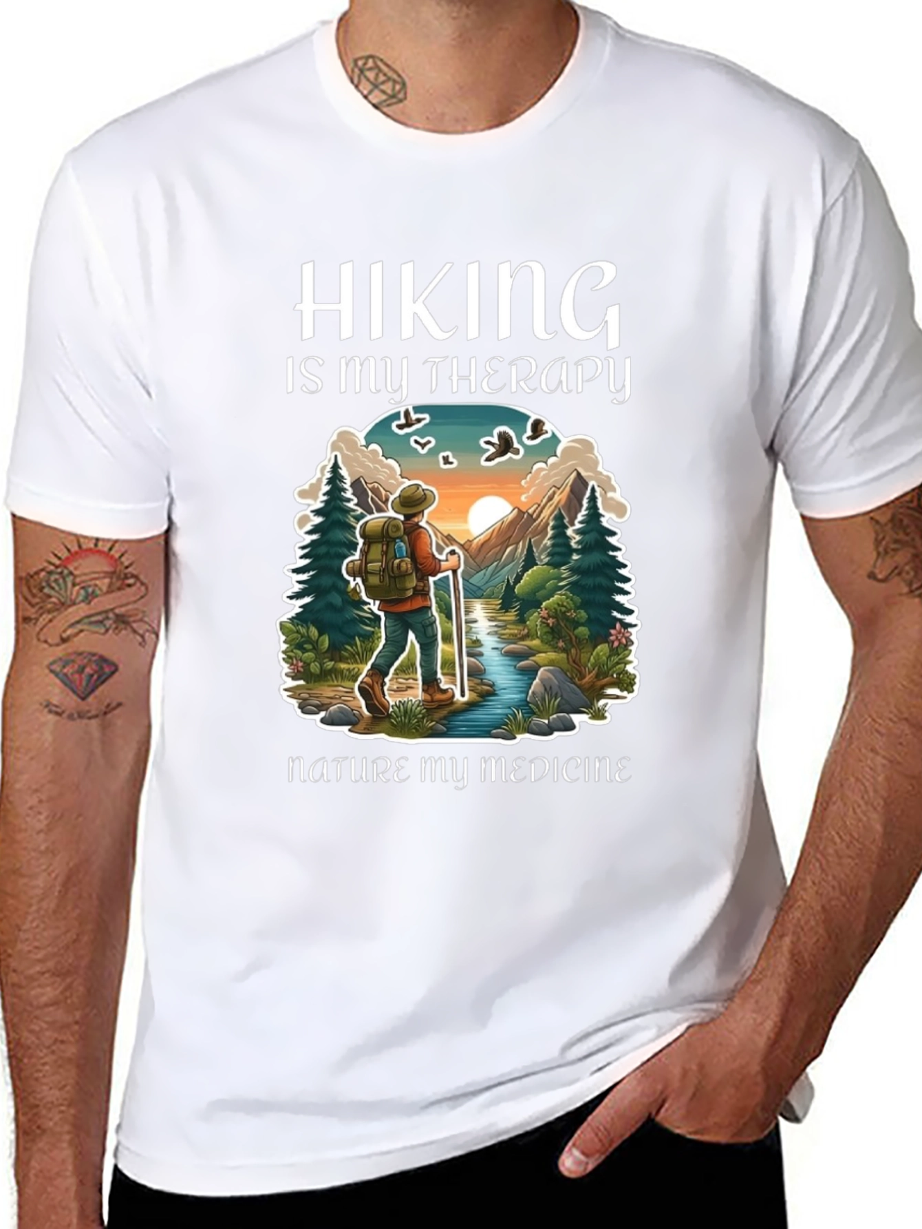 Hiking is My Therapy T-Shirt