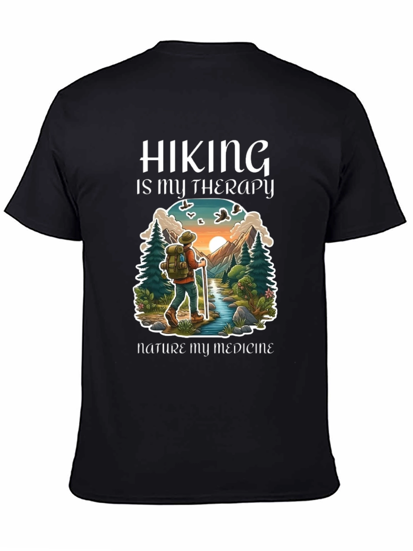 Hiking is My Therapy T-Shirt