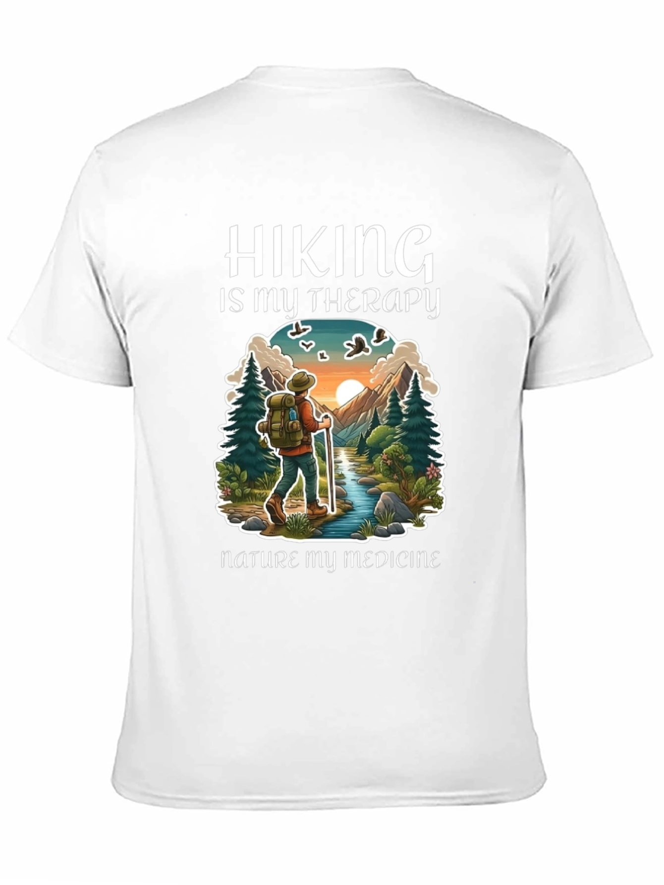 Hiking is My Therapy T-Shirt