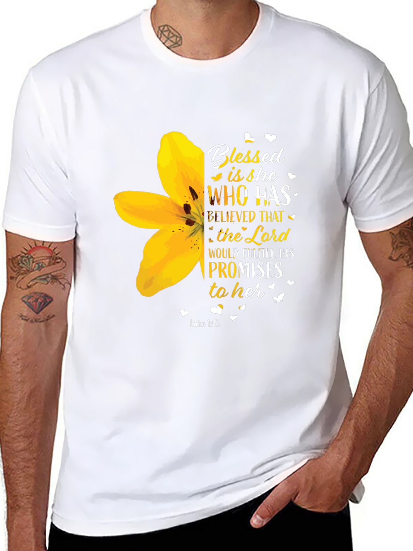 Blessed Lily Christian T-Shirt