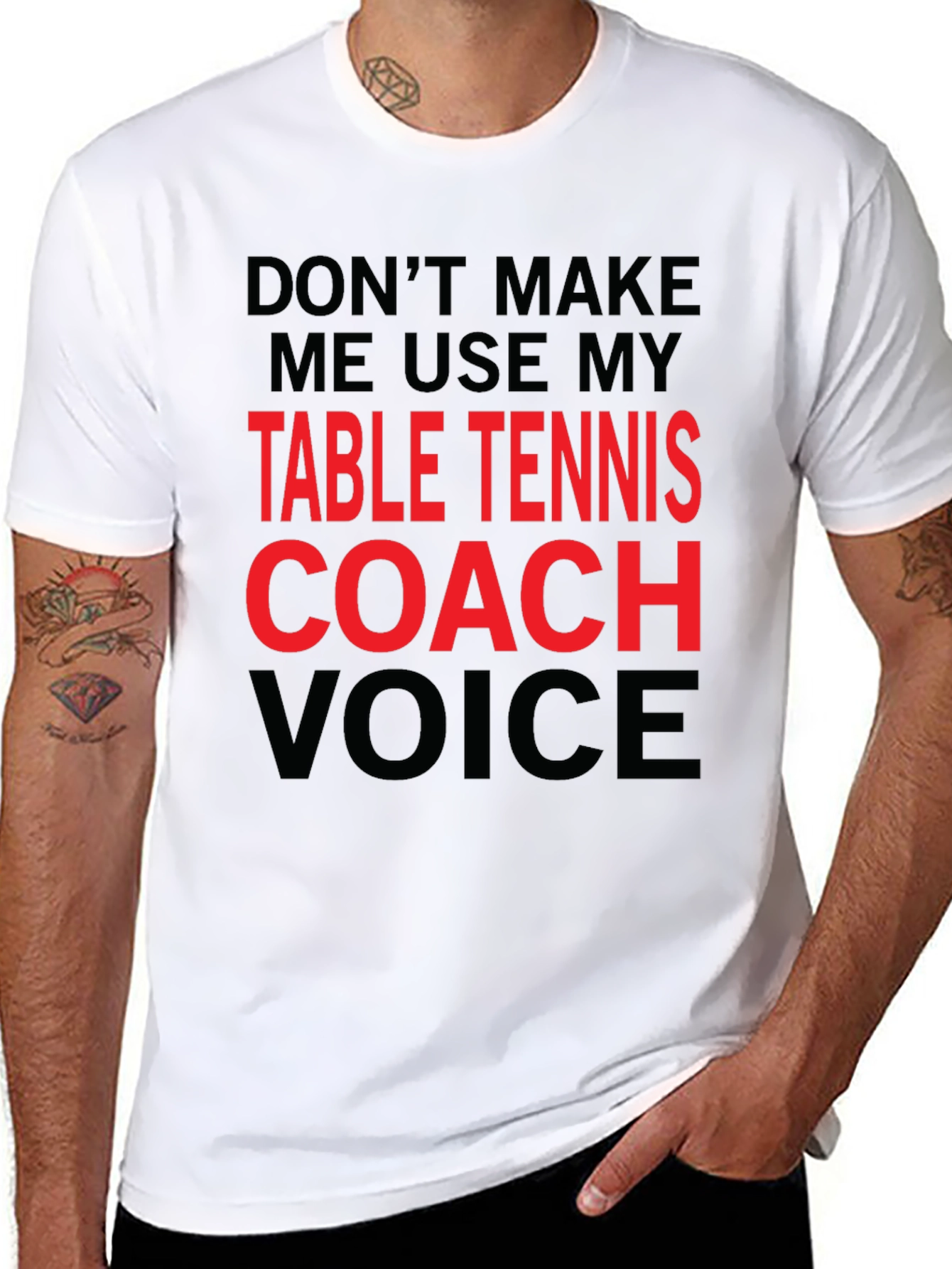 Table Tennis Coach T-Shirt - Funny Ping Pong Gift