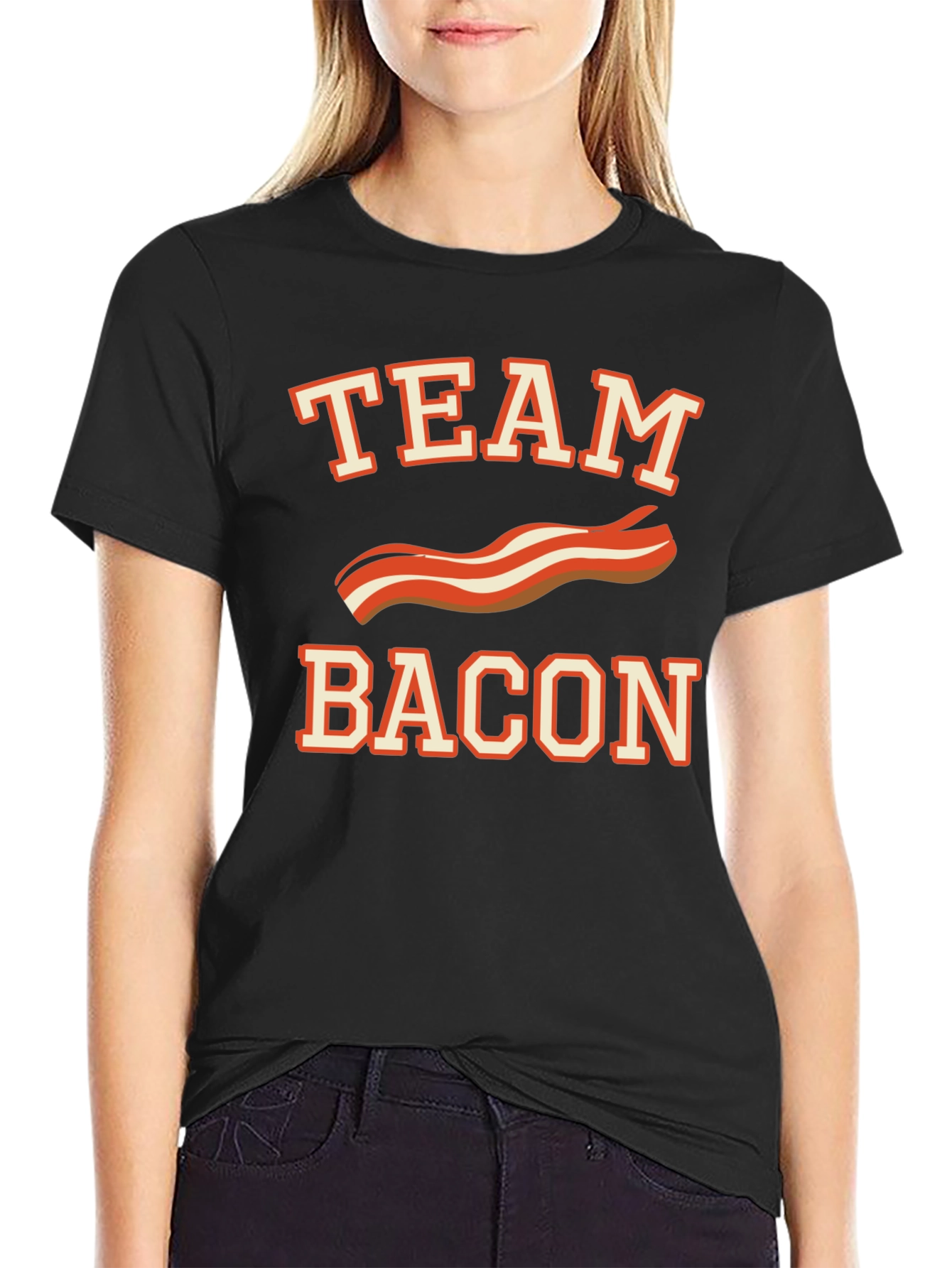 Team Bacon T-Shirt - Funny Foodie Tee