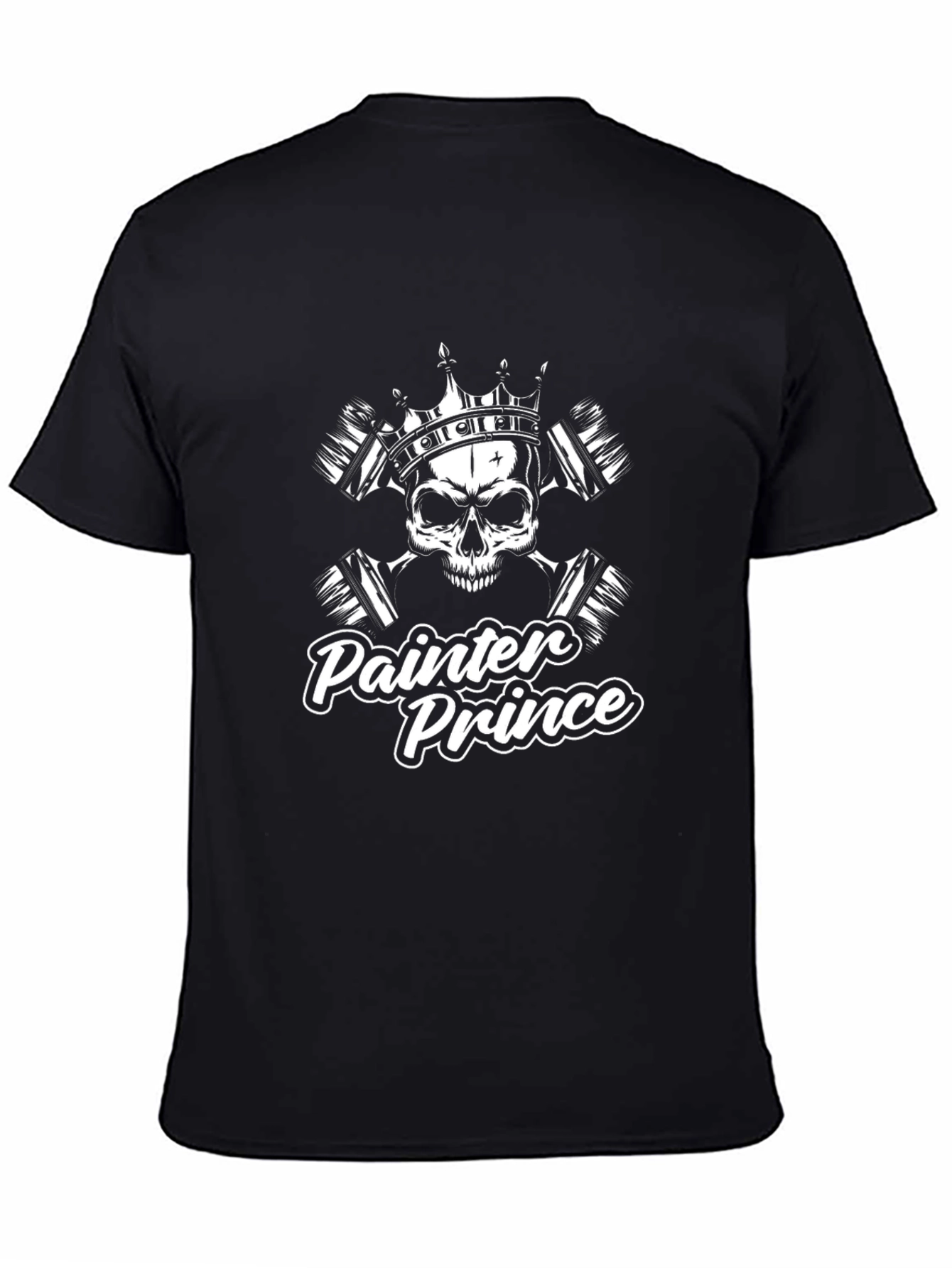 Painter Prince Black Graphic T-Shirt
