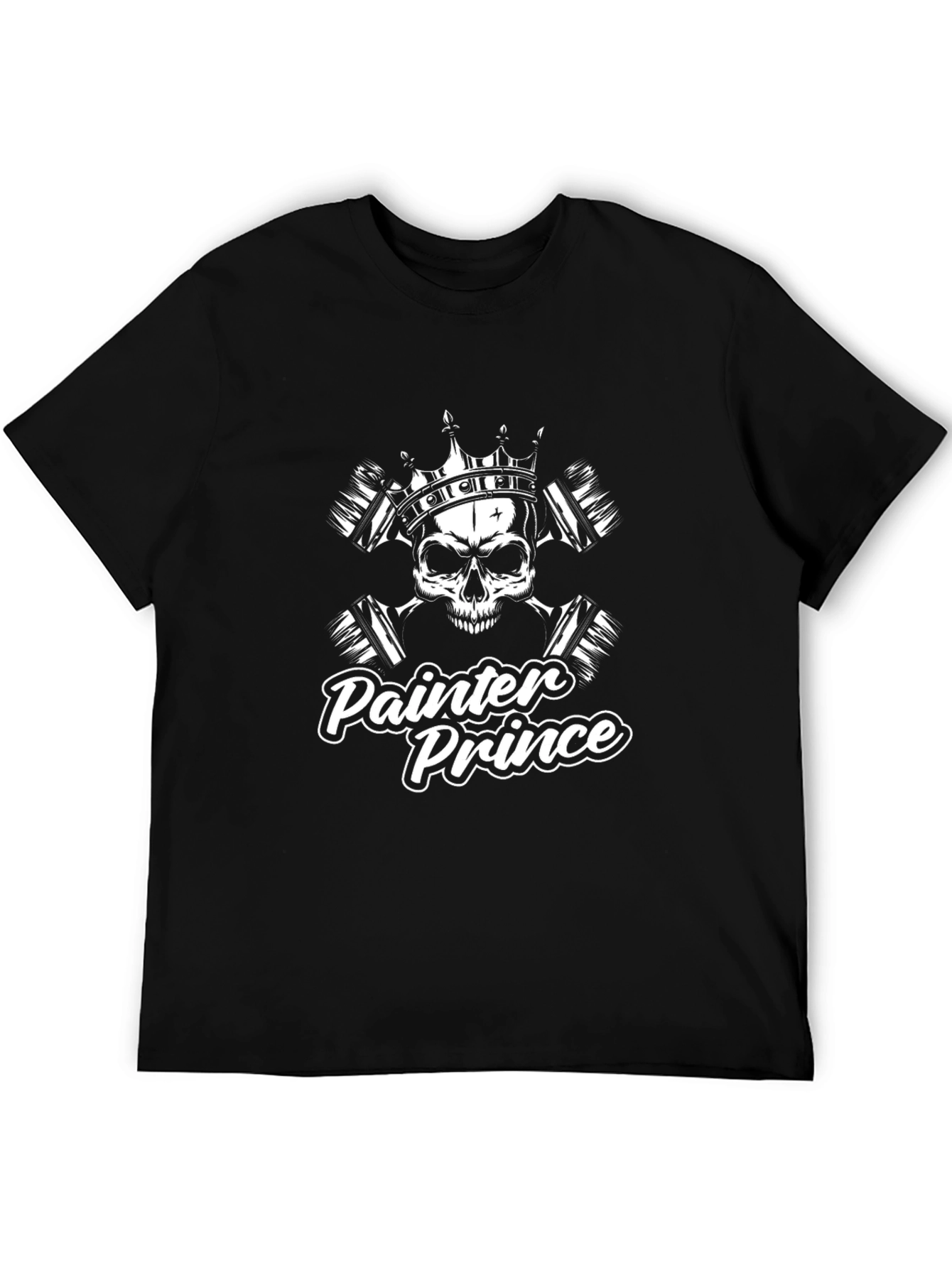 Painter Prince Black Graphic T-Shirt