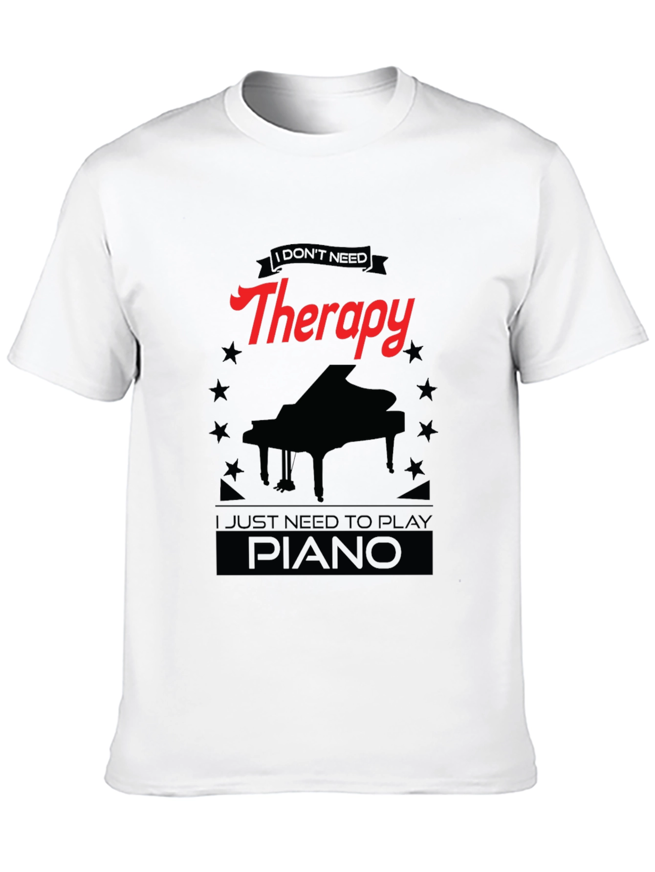 Therapy Piano Player T-Shirt