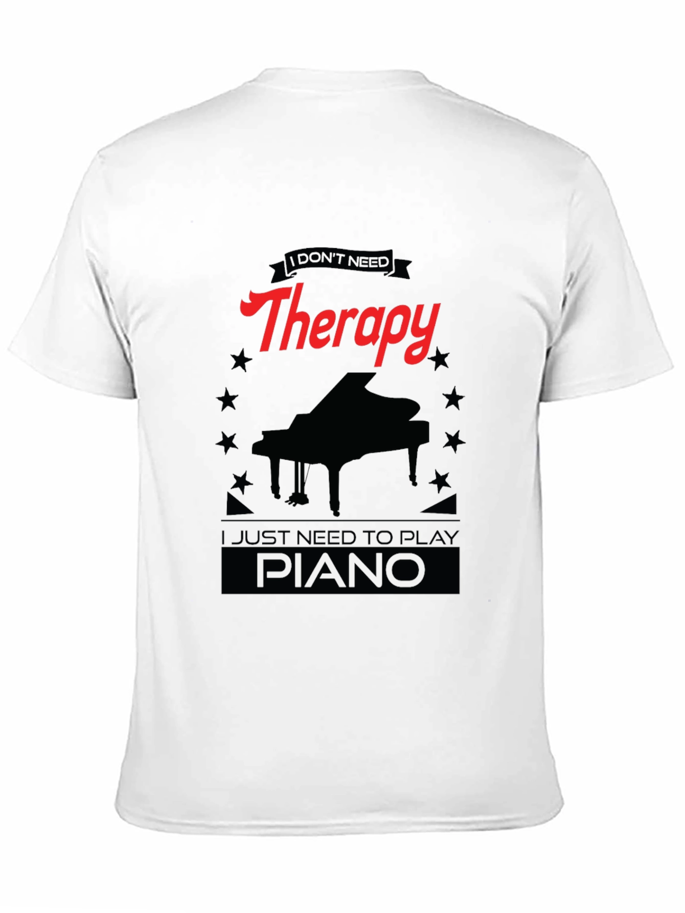 Therapy Piano Player T-Shirt
