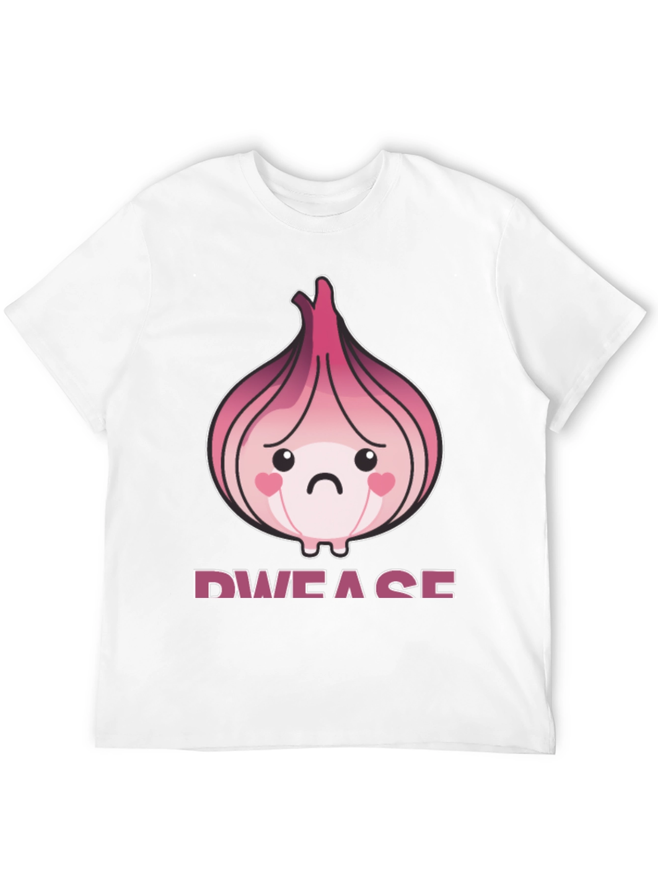 Sad Onion Graphic T-Shirt - Unique Foodie Tee