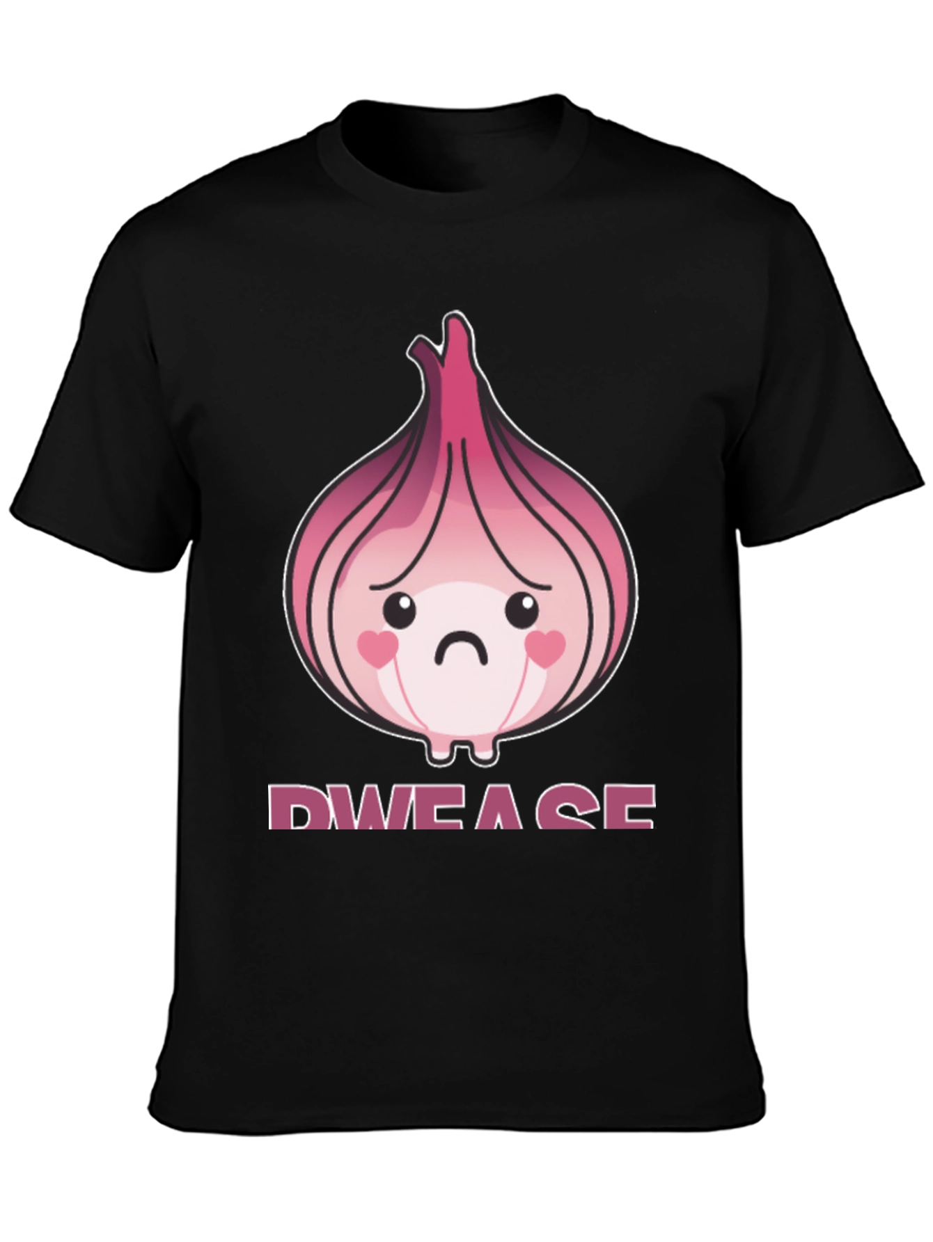 Sad Onion Graphic T-Shirt - Unique Foodie Tee