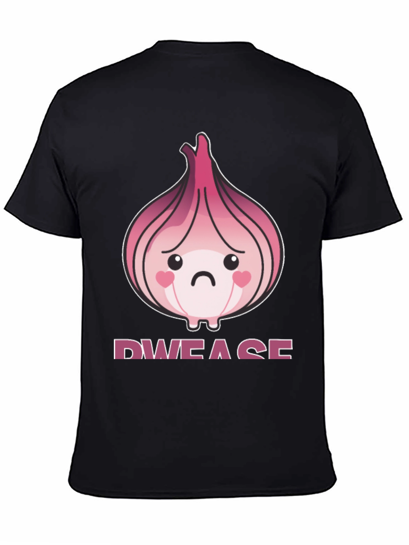 Sad Onion Graphic T-Shirt - Unique Foodie Tee