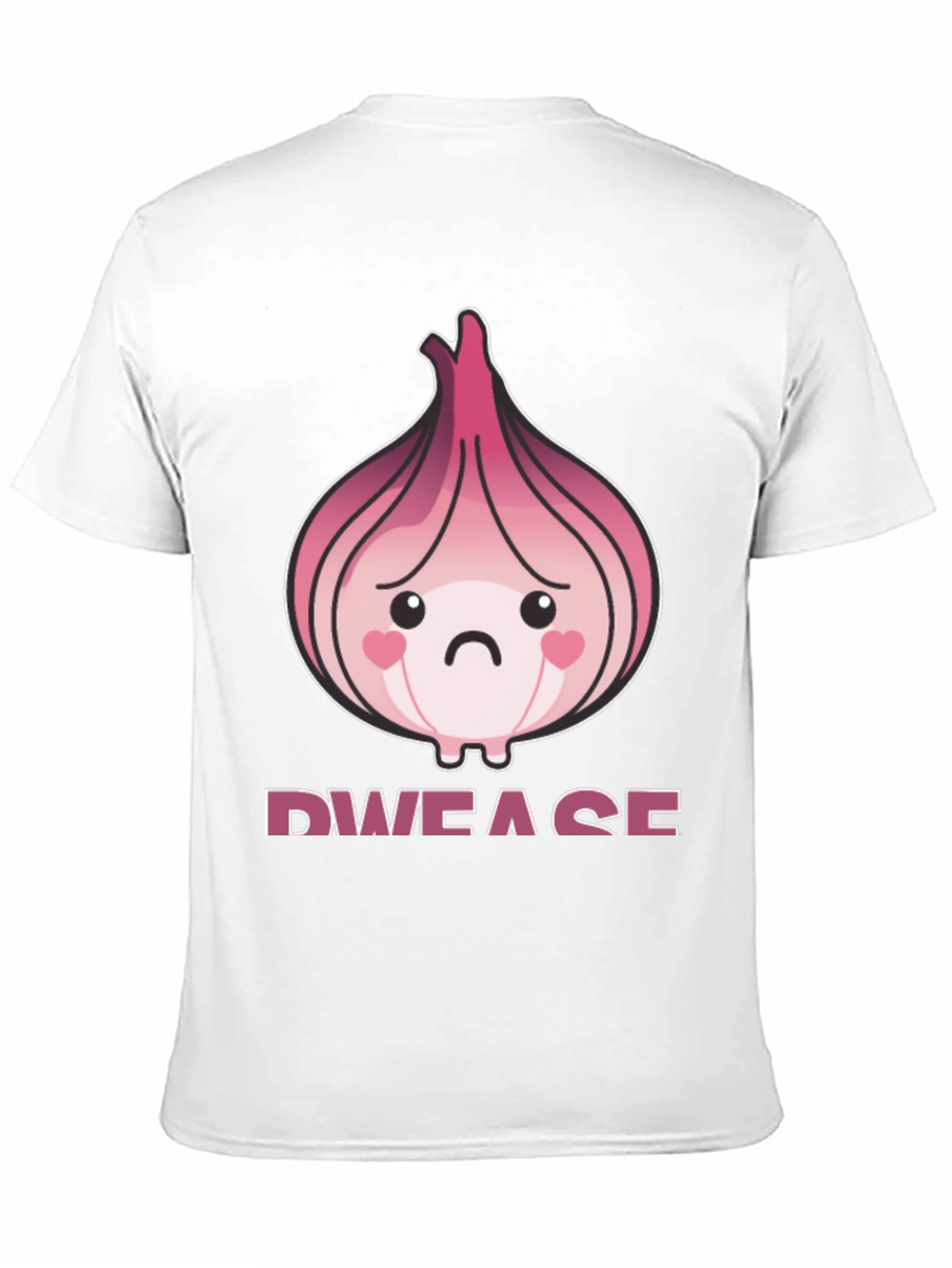 Sad Onion Graphic T-Shirt - Unique Foodie Tee