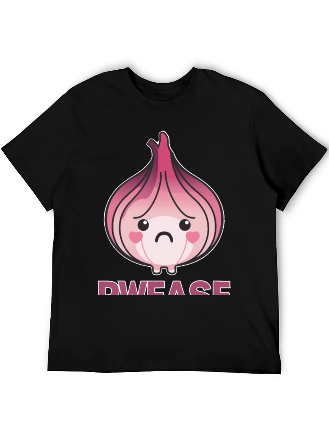 Sad Onion Graphic T-Shirt - Unique Foodie Tee