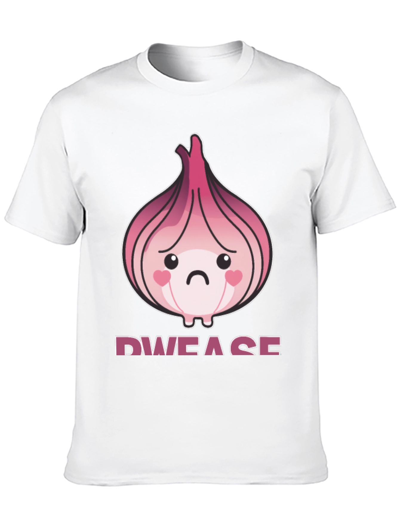 Sad Onion Graphic T-Shirt - Unique Foodie Tee