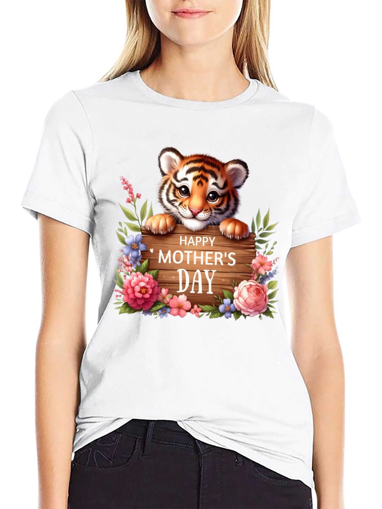Tiger Cub Mothers Day T-Shirt