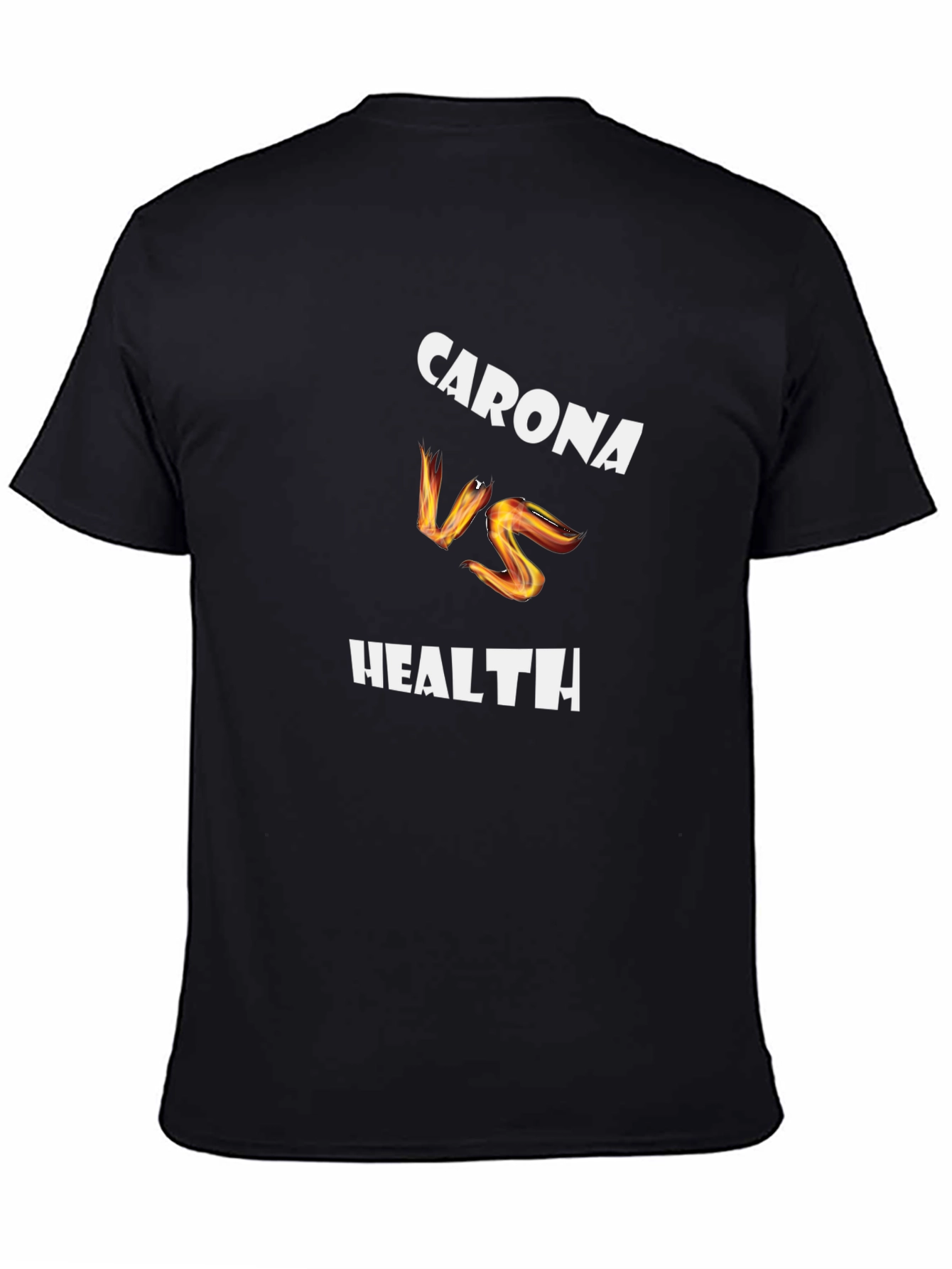 Corona VS Health Graphic T-Shirt