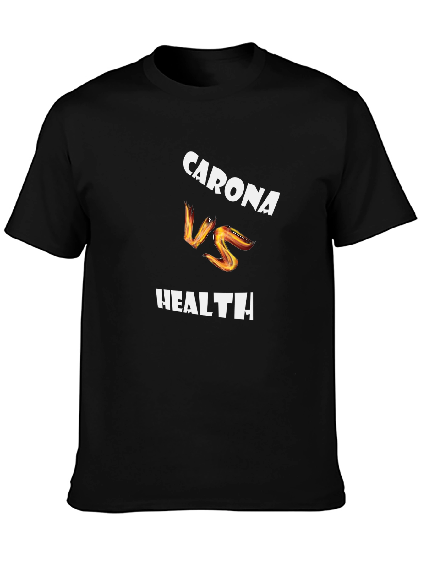 Corona VS Health Graphic T-Shirt