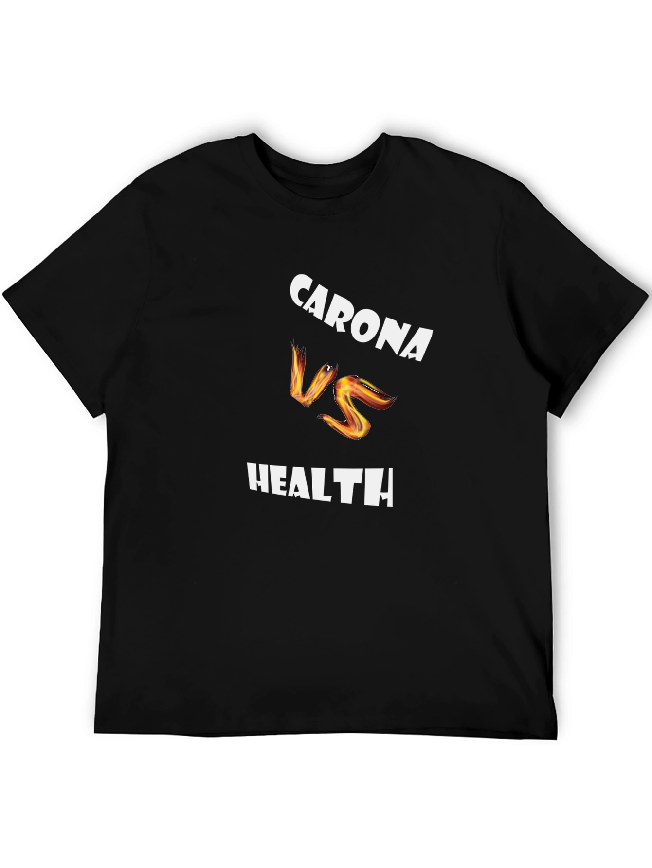 Corona VS Health Graphic T-Shirt