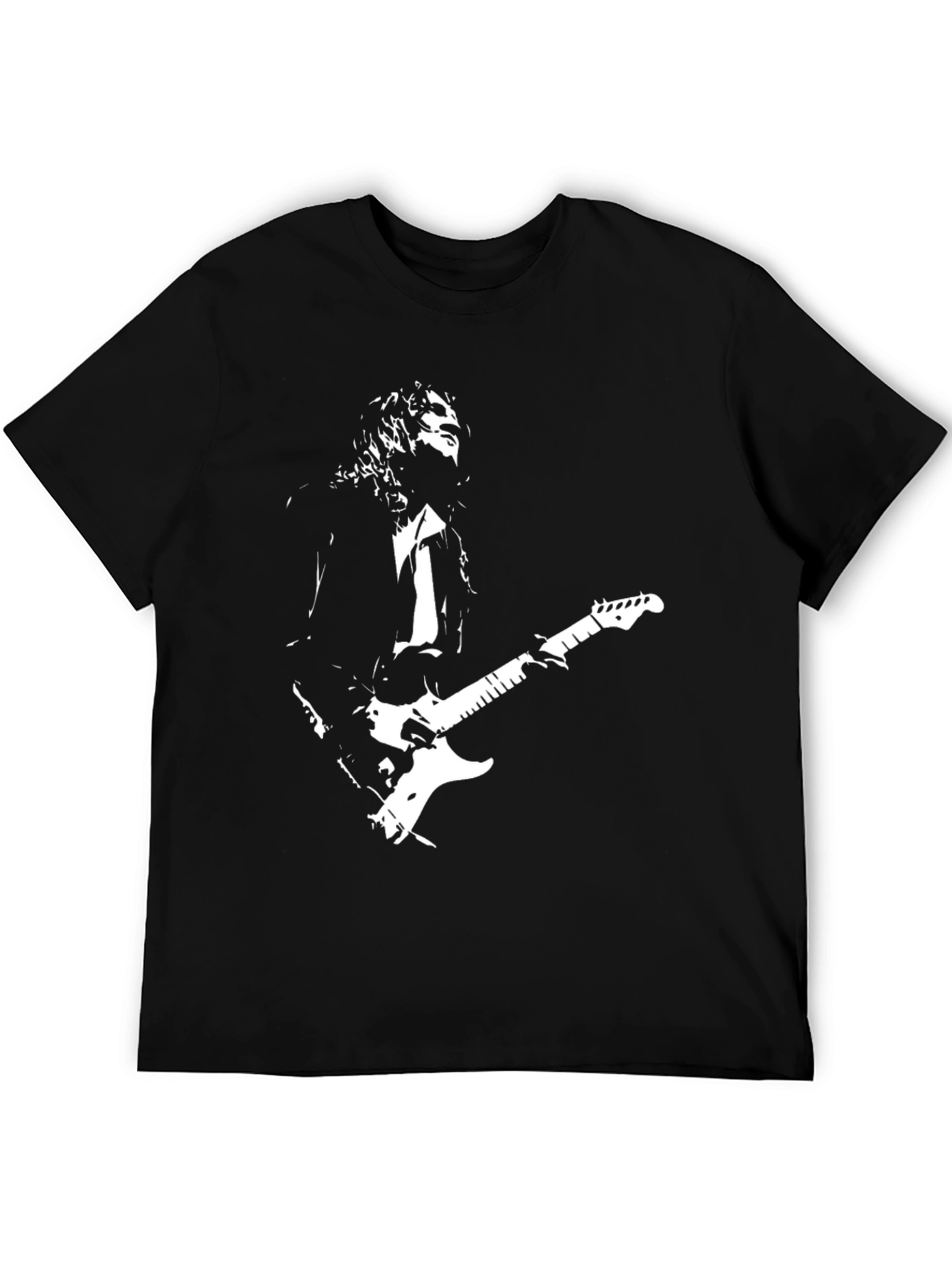 Musician Graphic T-Shirt - Black