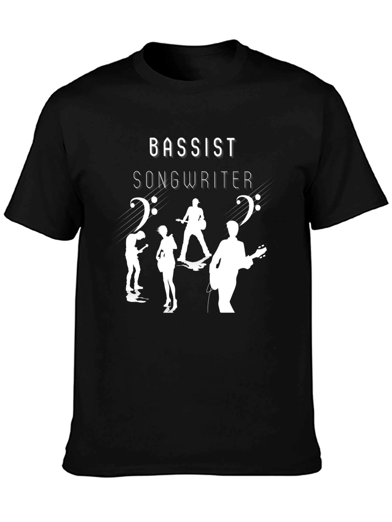 Bassist Songwriter Music Band T-Shirt