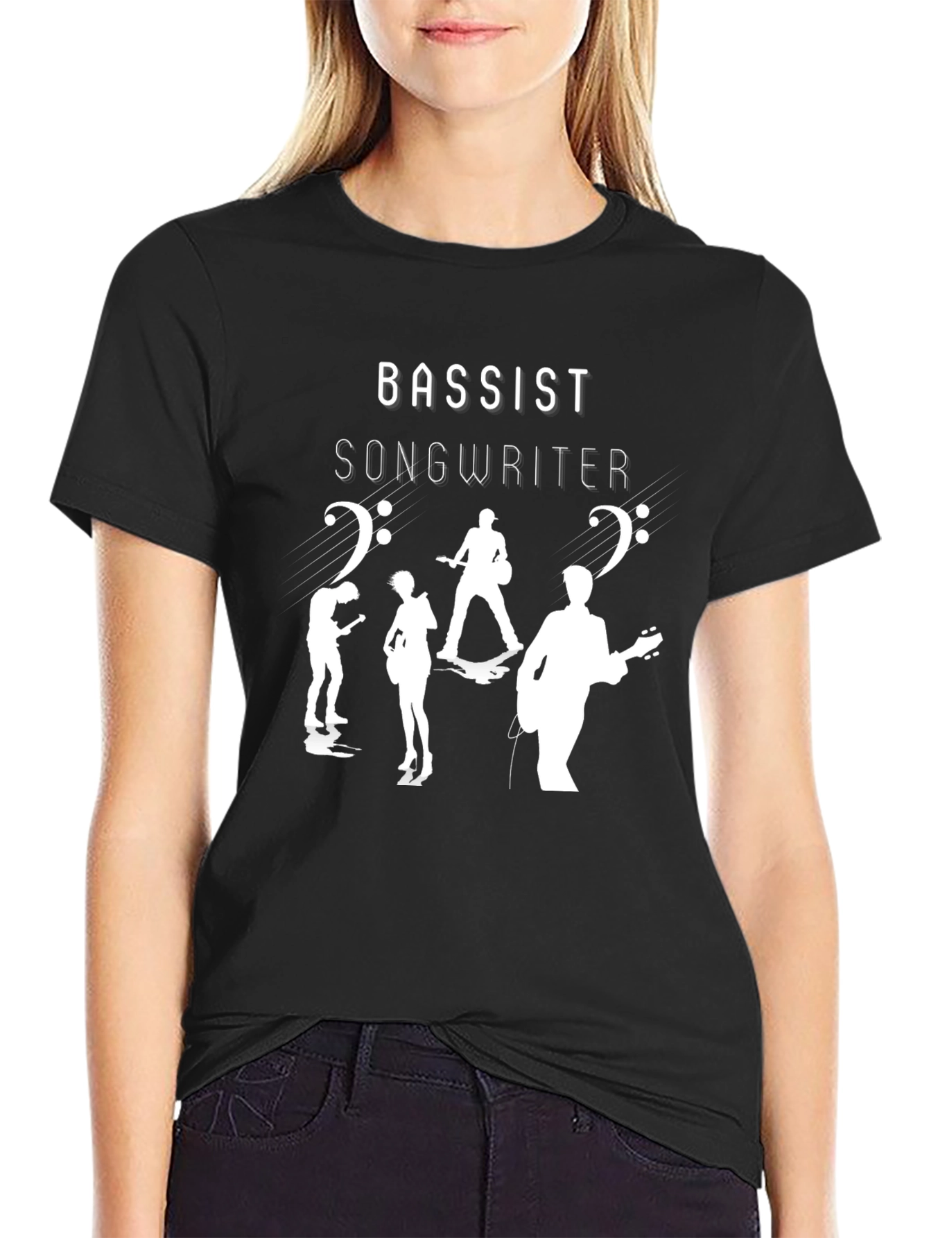 Bassist Songwriter Music Band T-Shirt