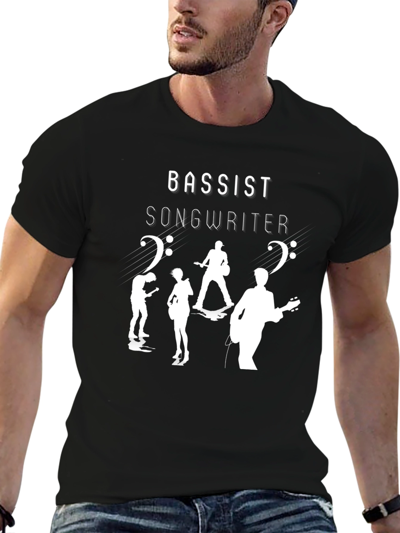 Bassist Songwriter Music Band T-Shirt